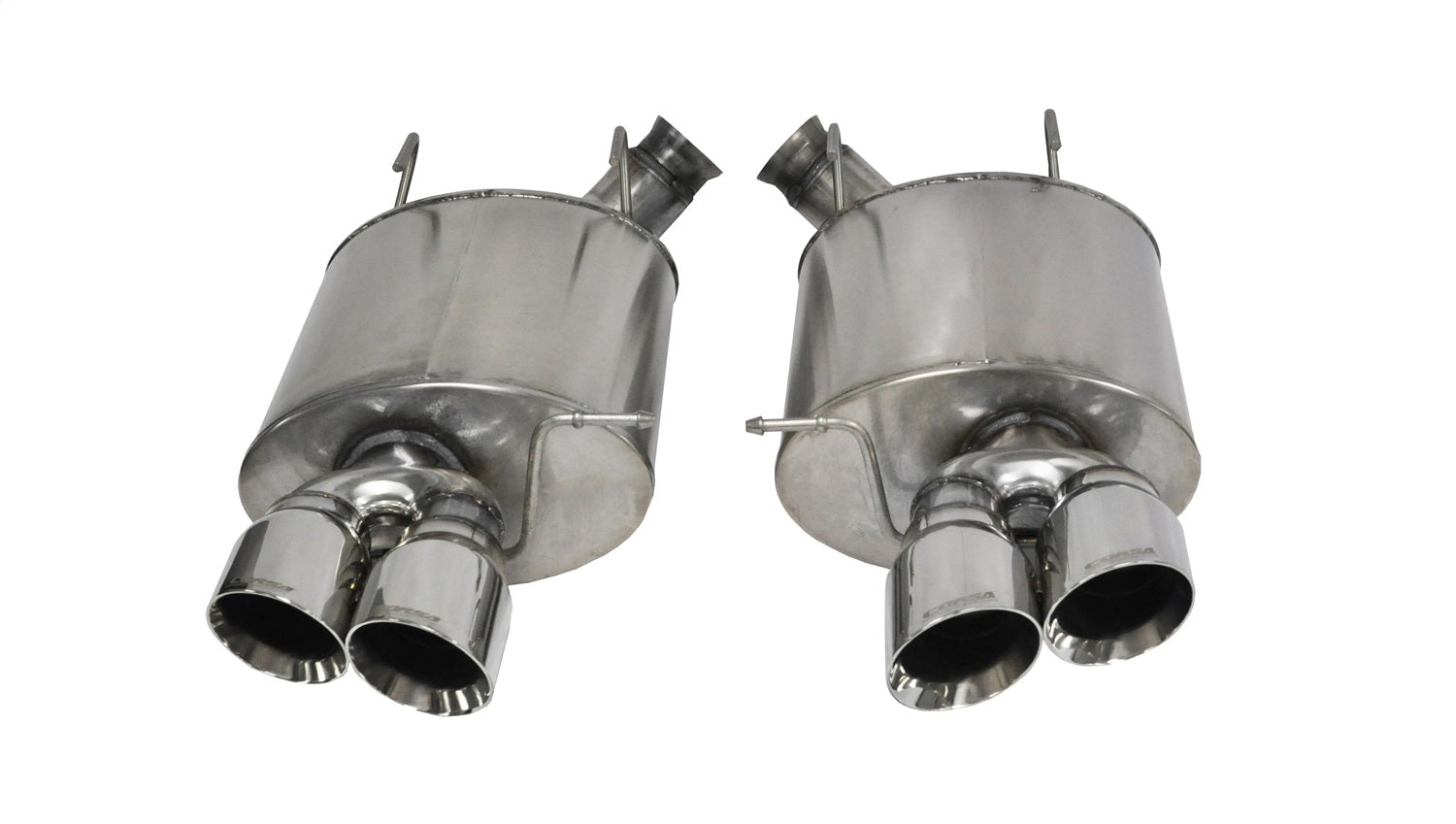 Corsa Performance 14321 3.0in. Axle-Back Dual Rear Exit with Twin 4.0in. Polished Pro-Series Tips Corsa Performance 14321