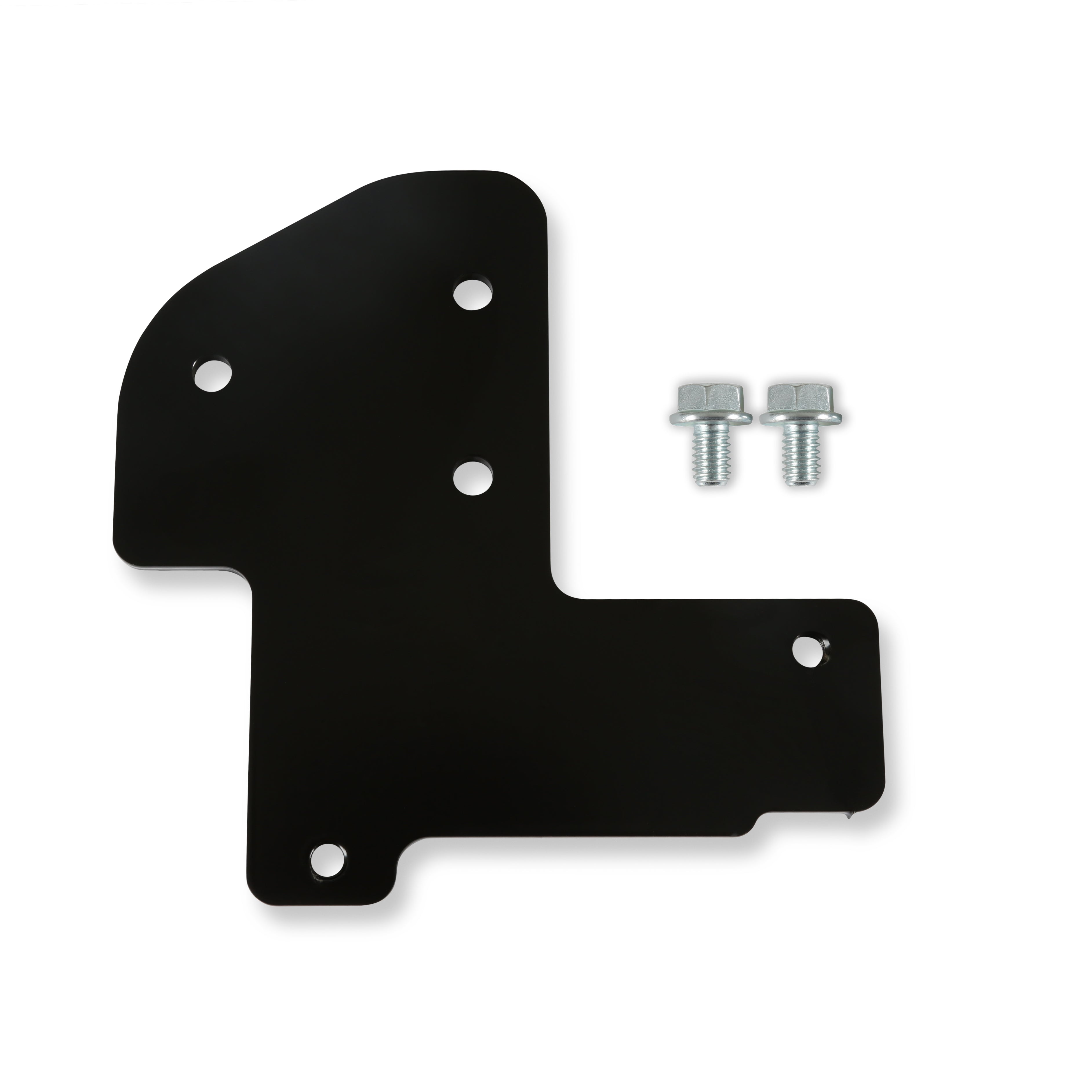 Holley 145-112 Drive by Wire Accelerator Pedal Bracket; Black Powdercoated; Steel; Holley 145-112