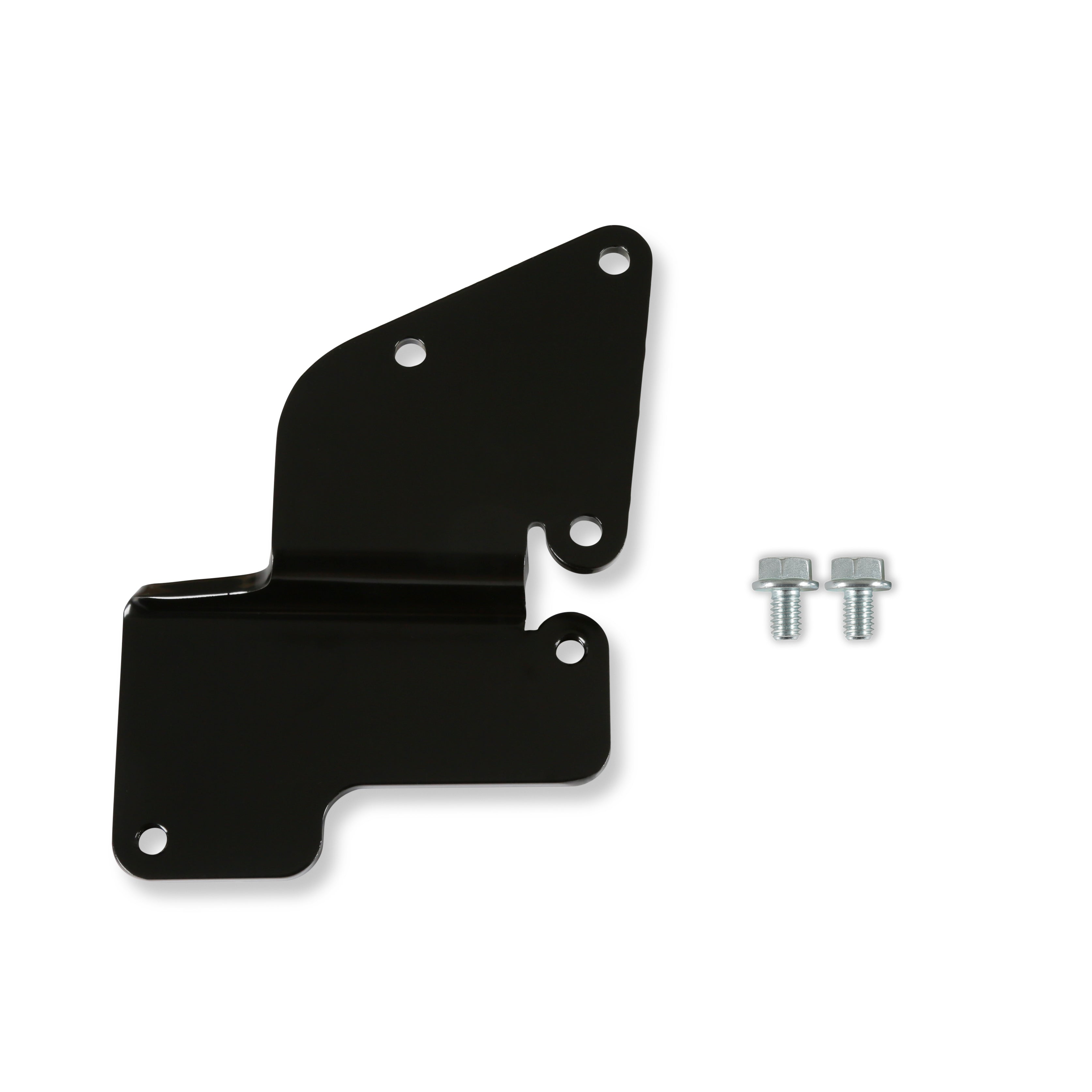 Holley 145-121 Drive by Wire Accelerator Pedal Bracket; Black Powdercoated; Steel; Holley 145-121