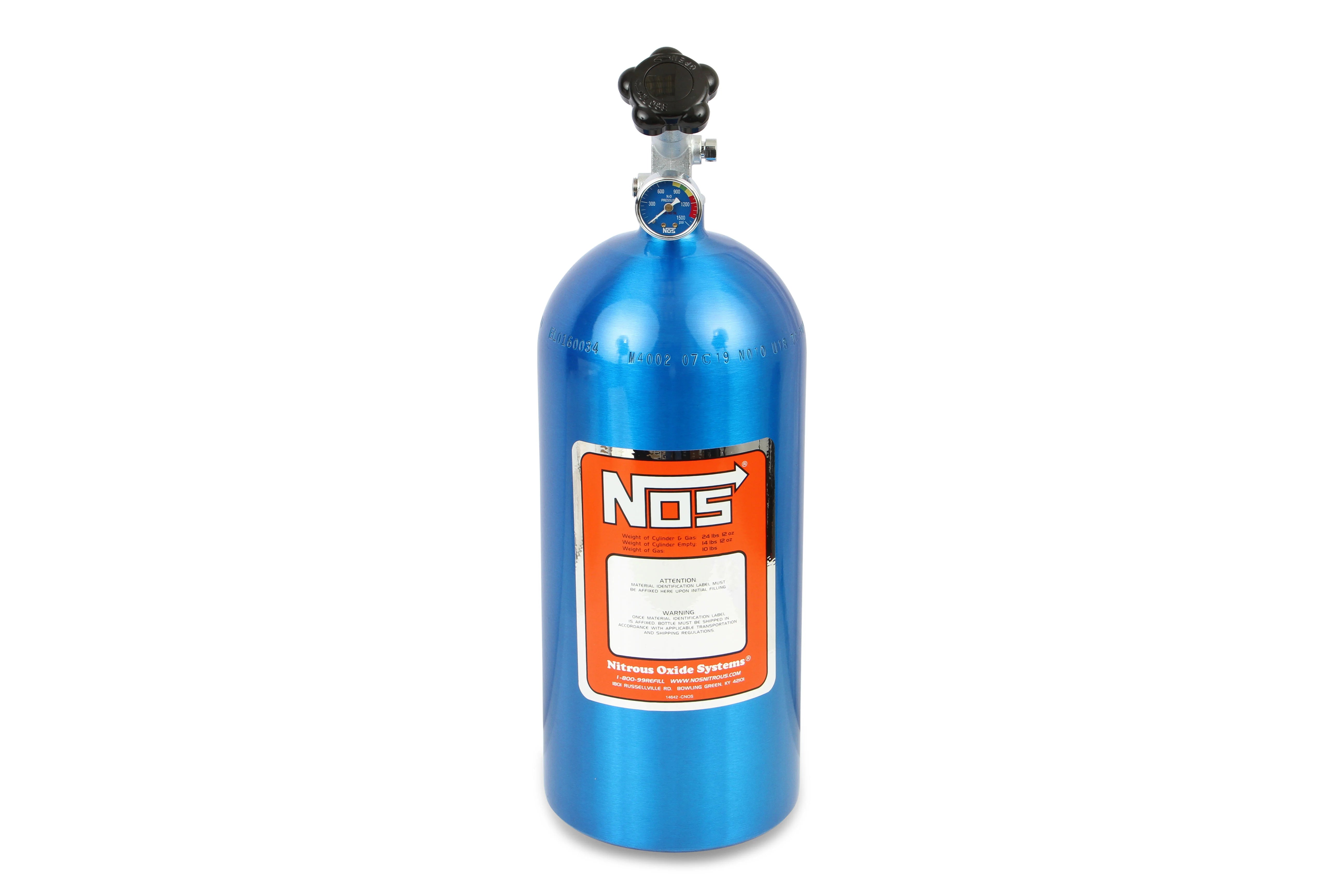 NOS/Nitrous Oxide System 14745NOS 10lb. NOS Bottle NOS/Nitrous Oxide System 14745NOS
