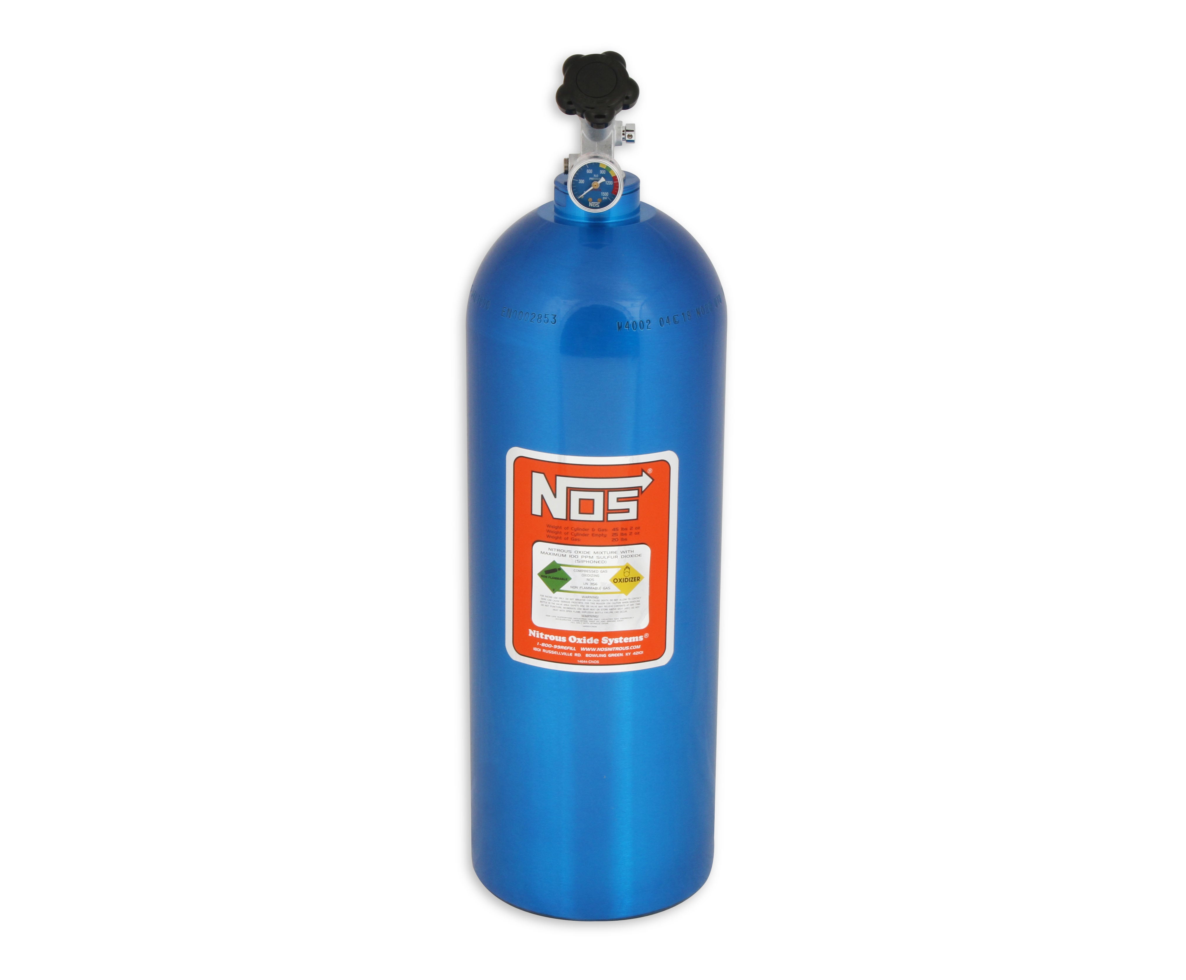 NOS/Nitrous Oxide System 14760NOS 20lb Bottle NOS/Nitrous Oxide System 14760NOS