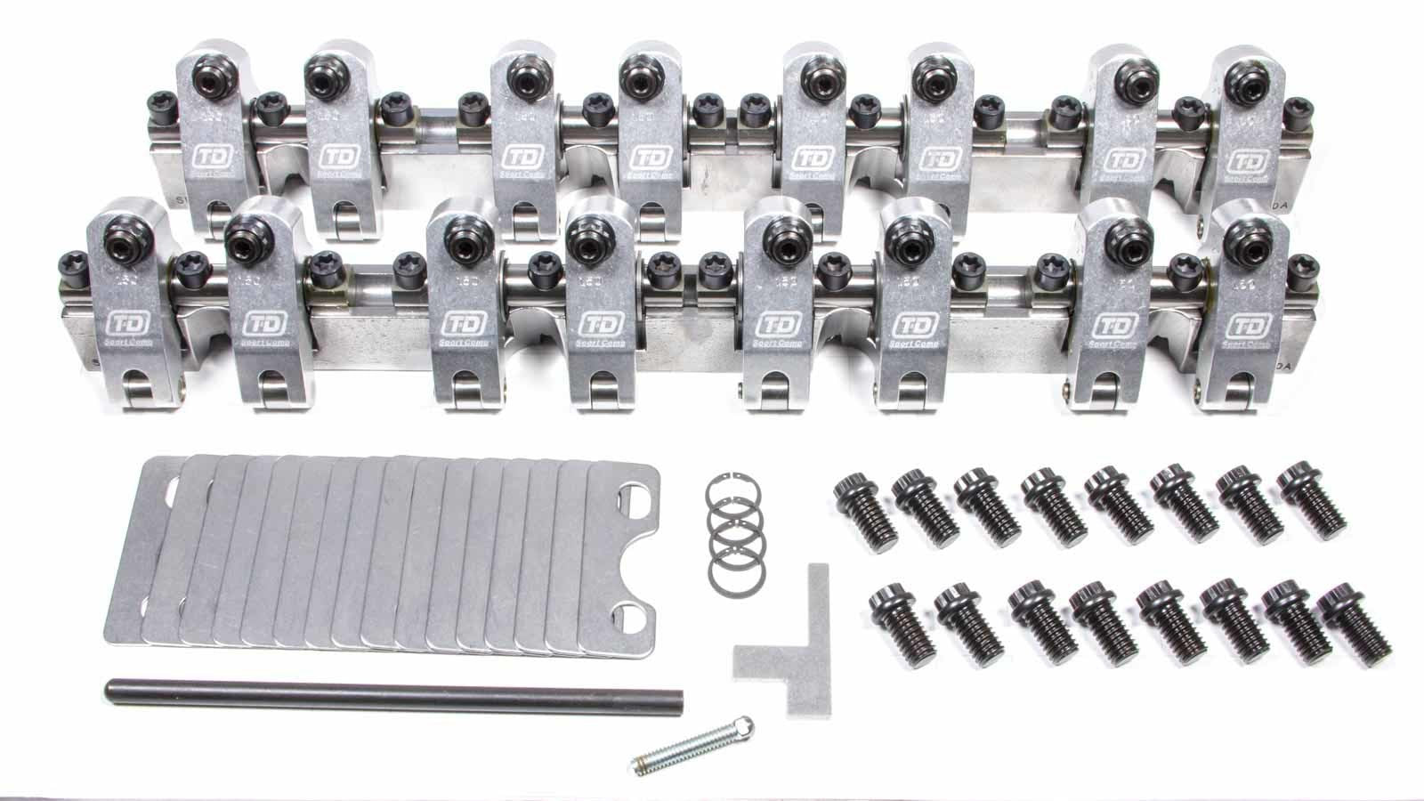 T&D Machine 10000-150/150 SBC Sport Comp Shaft R/A Kit 1.50/1.50 Ratio T&D Machine 10000-150/150
