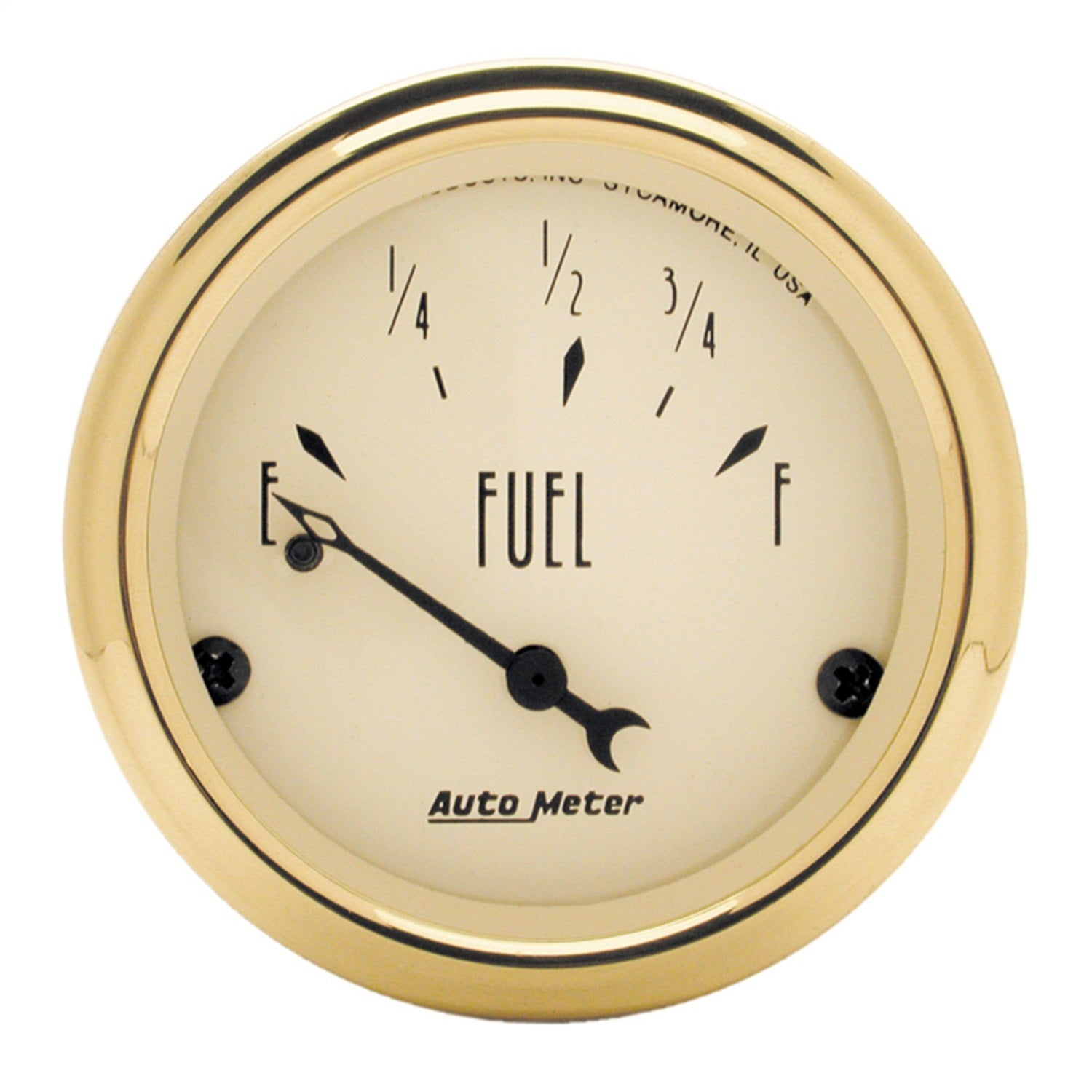 AutoMeter 1505 GAUGE; FUEL LEVEL; 2 1/16in.; 73OE TO 10OF; ELEC; GOLDEN OLDIES AutoMeter 1505
