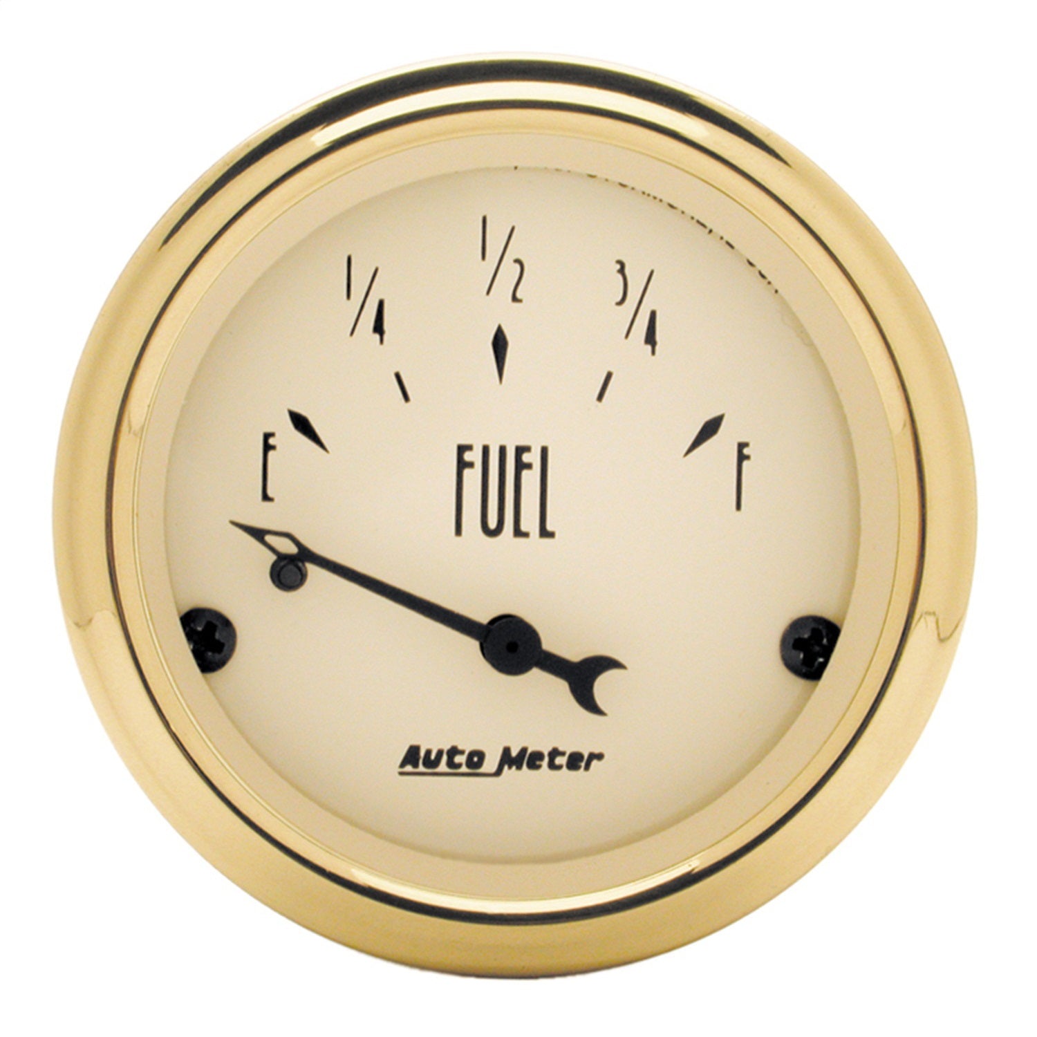 AutoMeter 1507 GAUGE; FUEL LEVEL; 2 1/16in.; 0OE TO 30OF; ELEC; GOLDEN OLDIES AutoMeter 1507