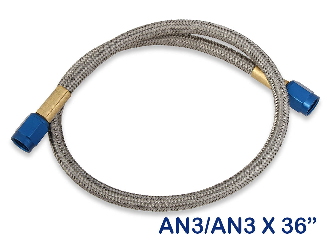 NOS/Nitrous Oxide System 15070NOS 3AN-3ft Hose  Blue NOS/Nitrous Oxide System 15070NOS