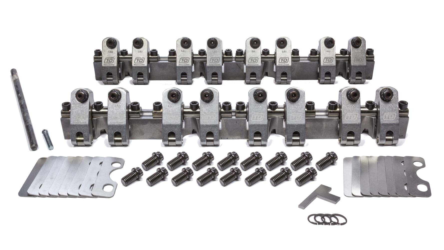 T&D Machine 10000-160/150 SBC Sport Comp Shaft R/A Kit 1.60/1.50 Ratio T&D Machine 10000-160/150