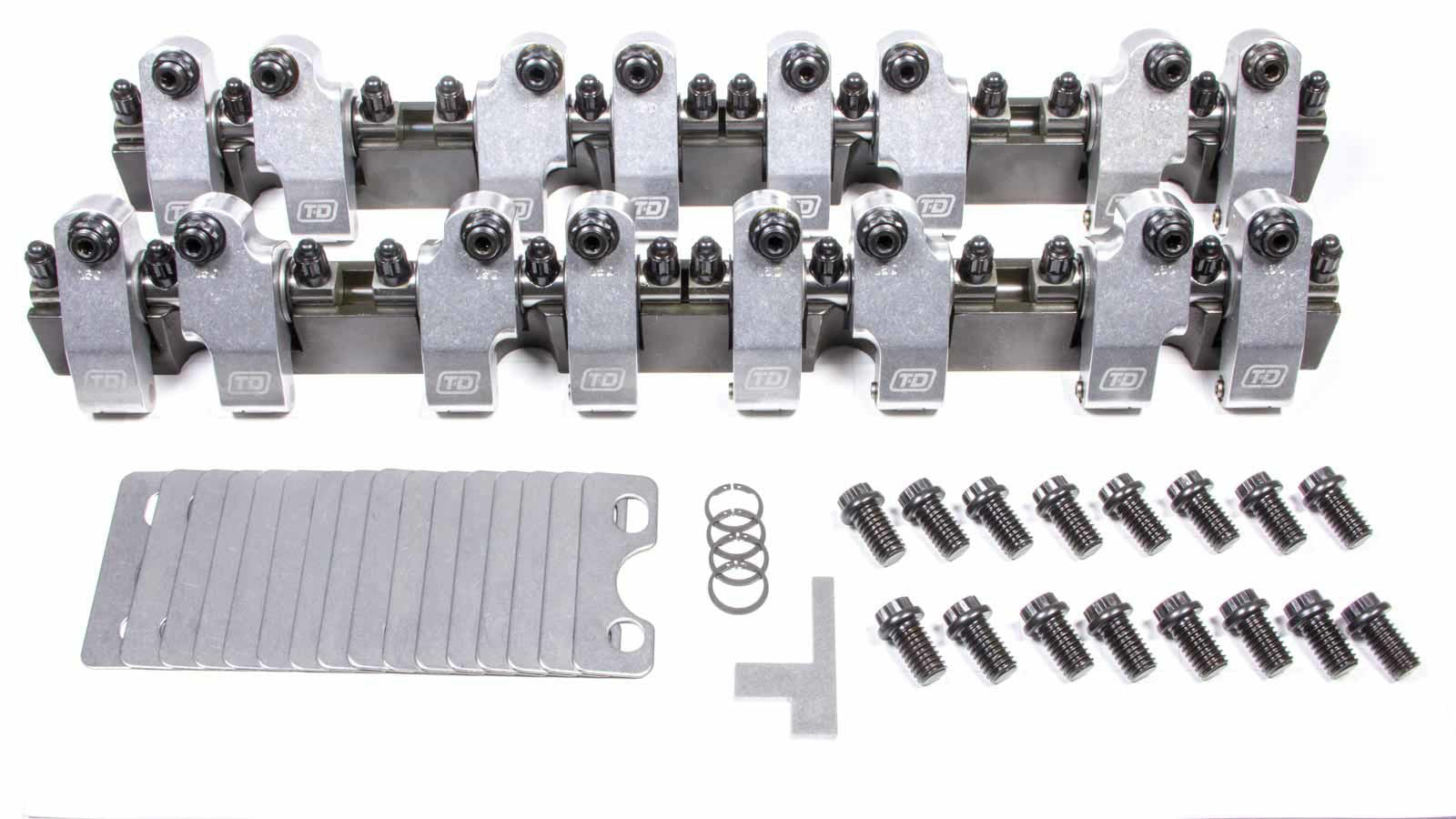 T&D Machine 2300-160/150 SBC Shaft Rocker Arm Kit - 1.6/1.5 Ratio T&D Machine 2300-160/150
