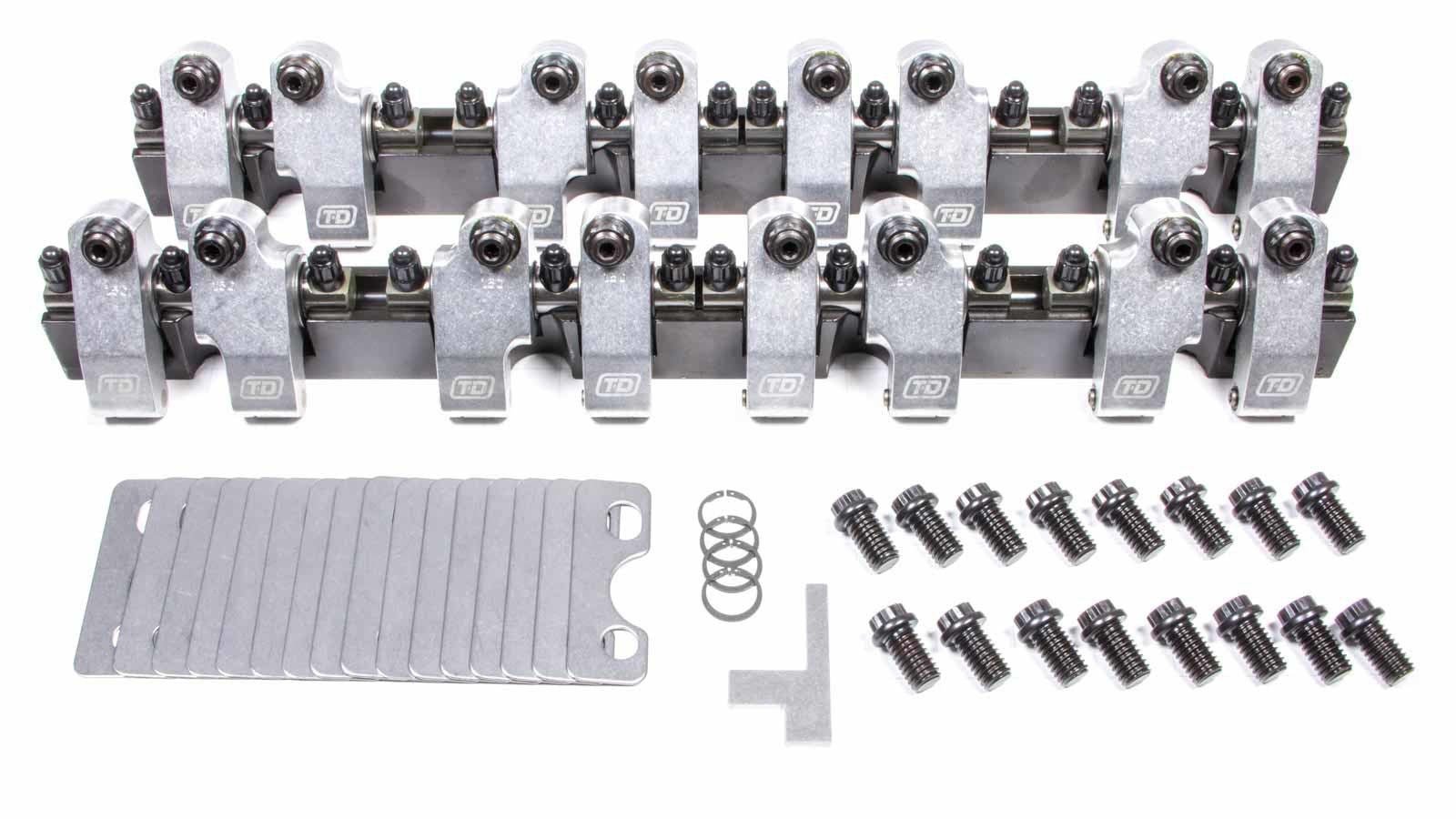 T&D Machine 2301-160/150 SBC Shaft Rocker Arm Kit - 1.6/1.5 Ratio T&D Machine 2301-160/150