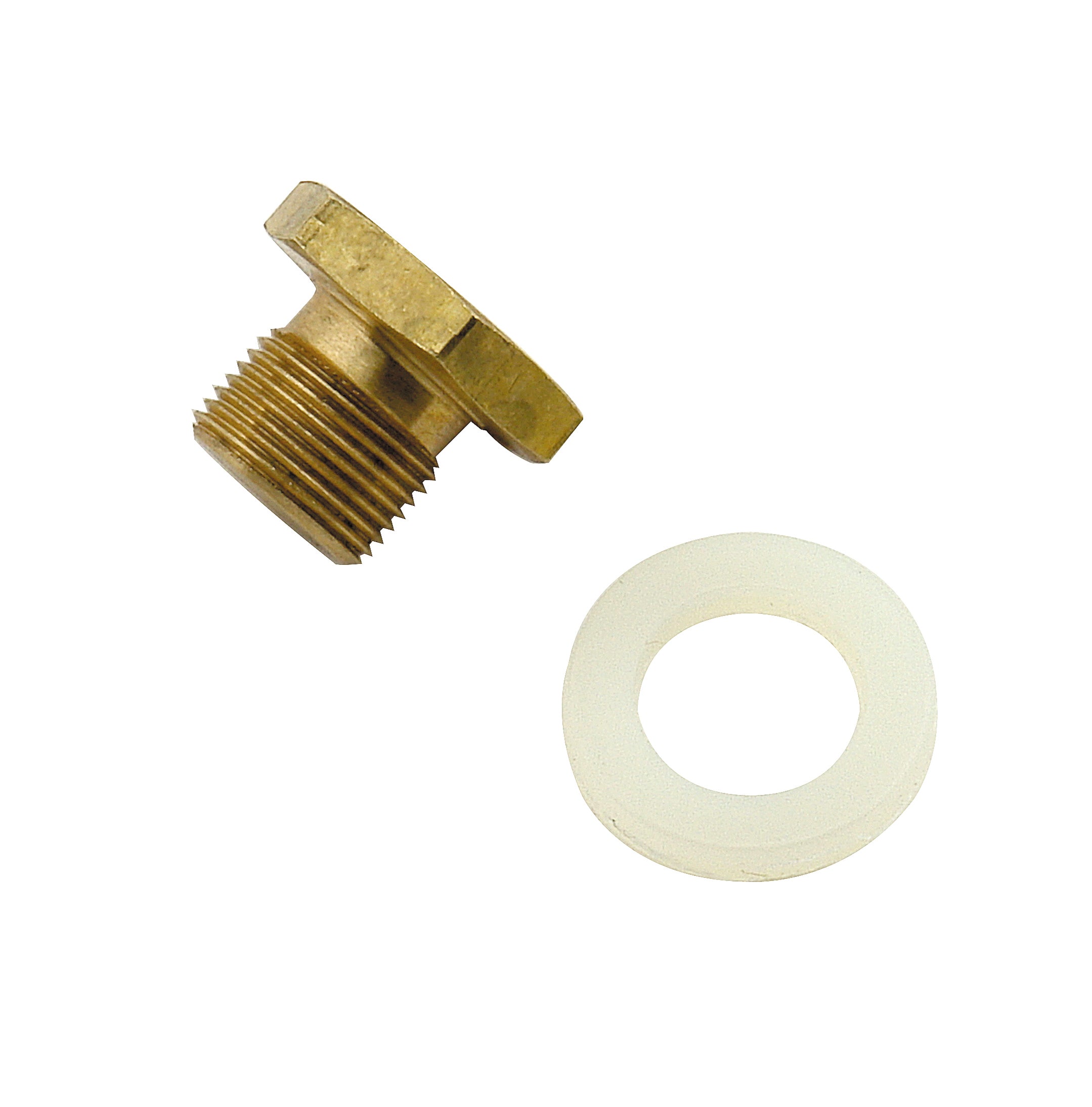 Mr Gasket 1510 Power Valve Block-Off Plug; Incl. Teflon Washer; Race Only; Mr Gasket 1510