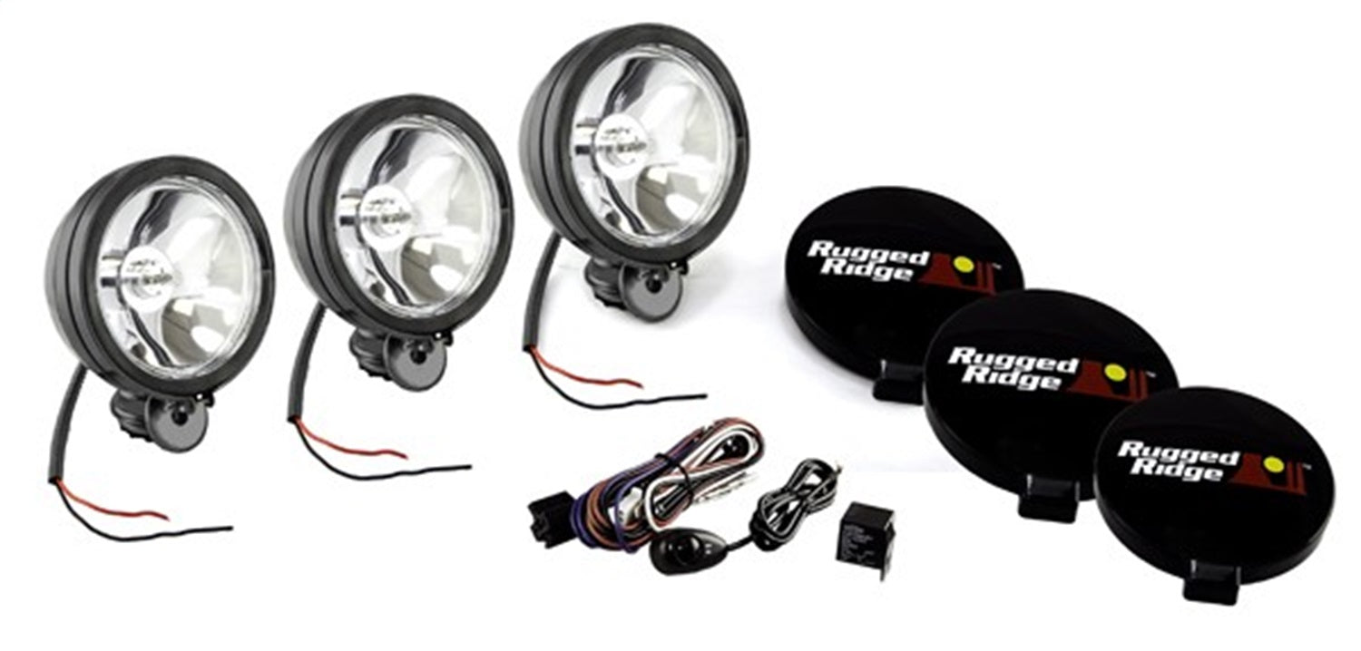 Rugged Ridge 15207.61 Off Road Light Kit Rugged Ridge 15207.61