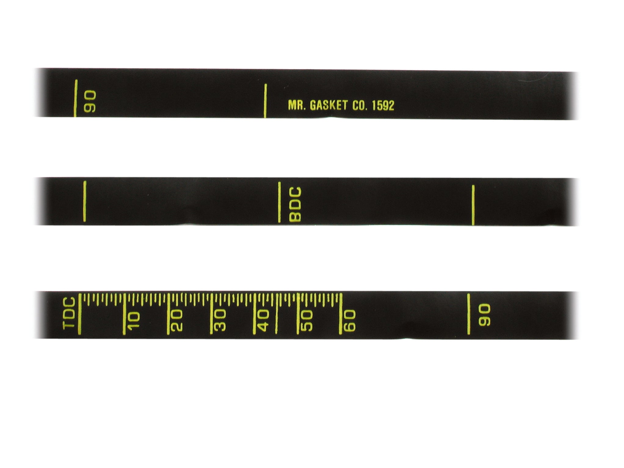 Mr Gasket 1592 SBC 6in Timing Tape Mr Gasket 1592