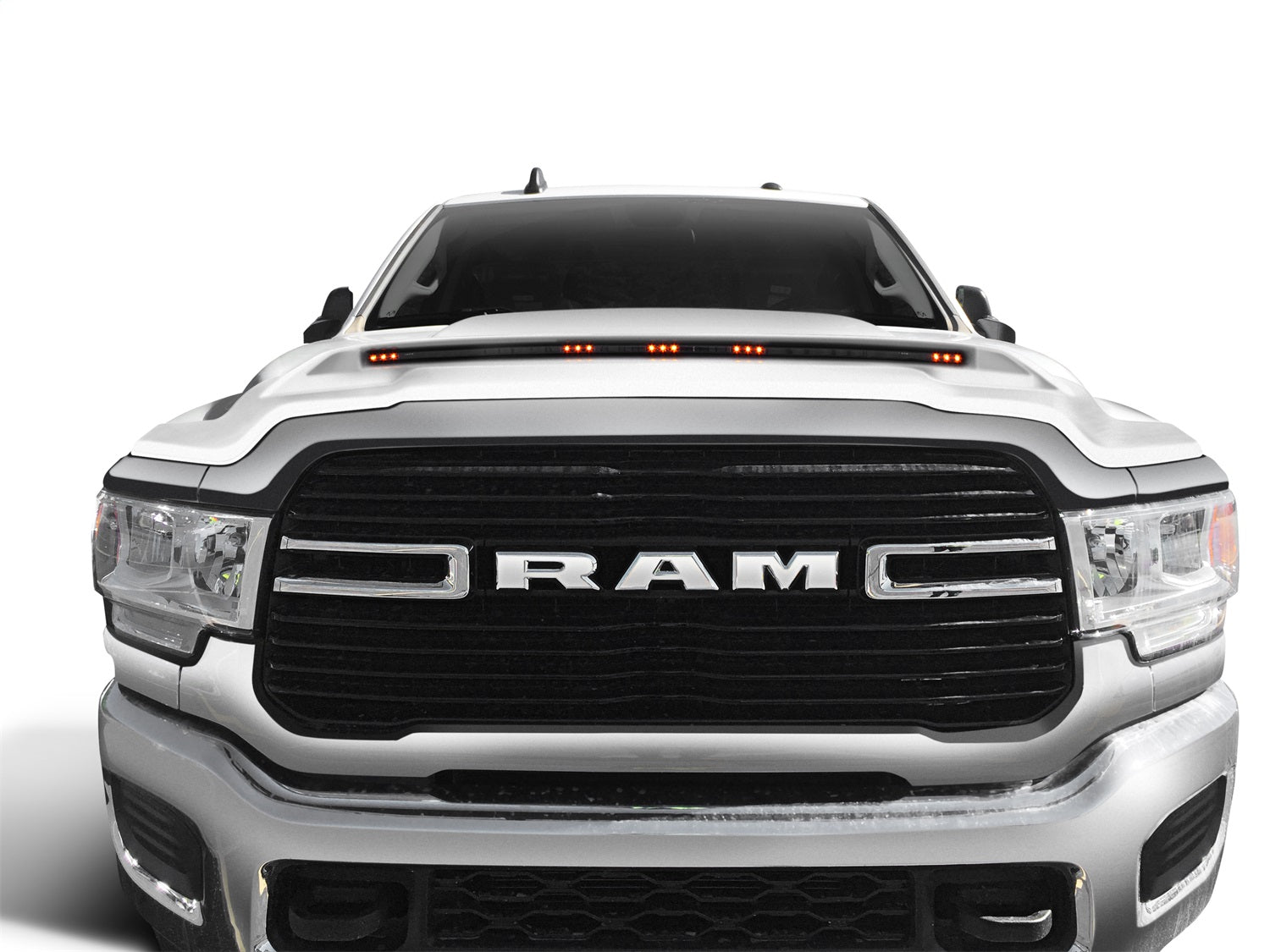 Auto Ventshade (AVS) 753004-PW7 Aeroskin LightShield™ Hood Protector; Bright White CC; Low Profile; Auto Ventshade (AVS) 753004-PW7