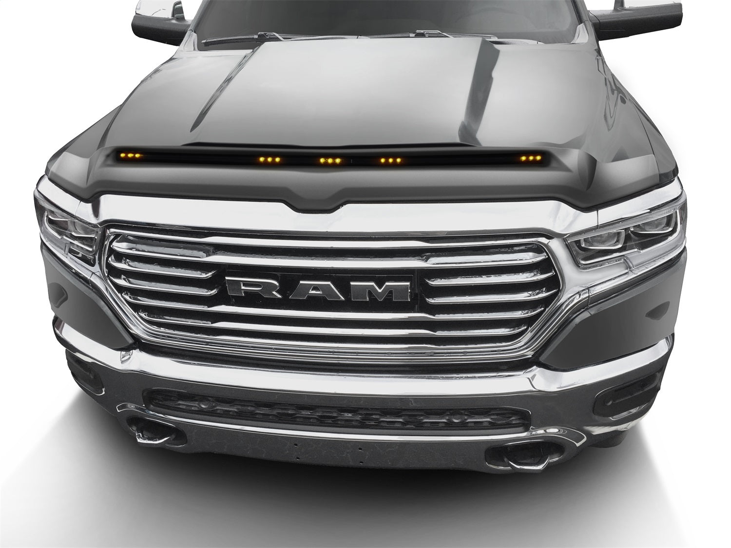 Auto Ventshade (AVS) 753004-PAU Aeroskin LightShield™ Hood Protector; Granite Crystal Metallic; Low Profile; Auto Ventshade (AVS) 753004-PAU
