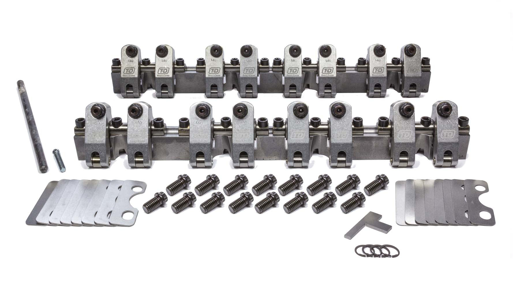 T&D Machine 10000-160/160 SBC Sport Comp Shaft R/A Kit 1.60/1.60 Ratio T&D Machine 10000-160/160