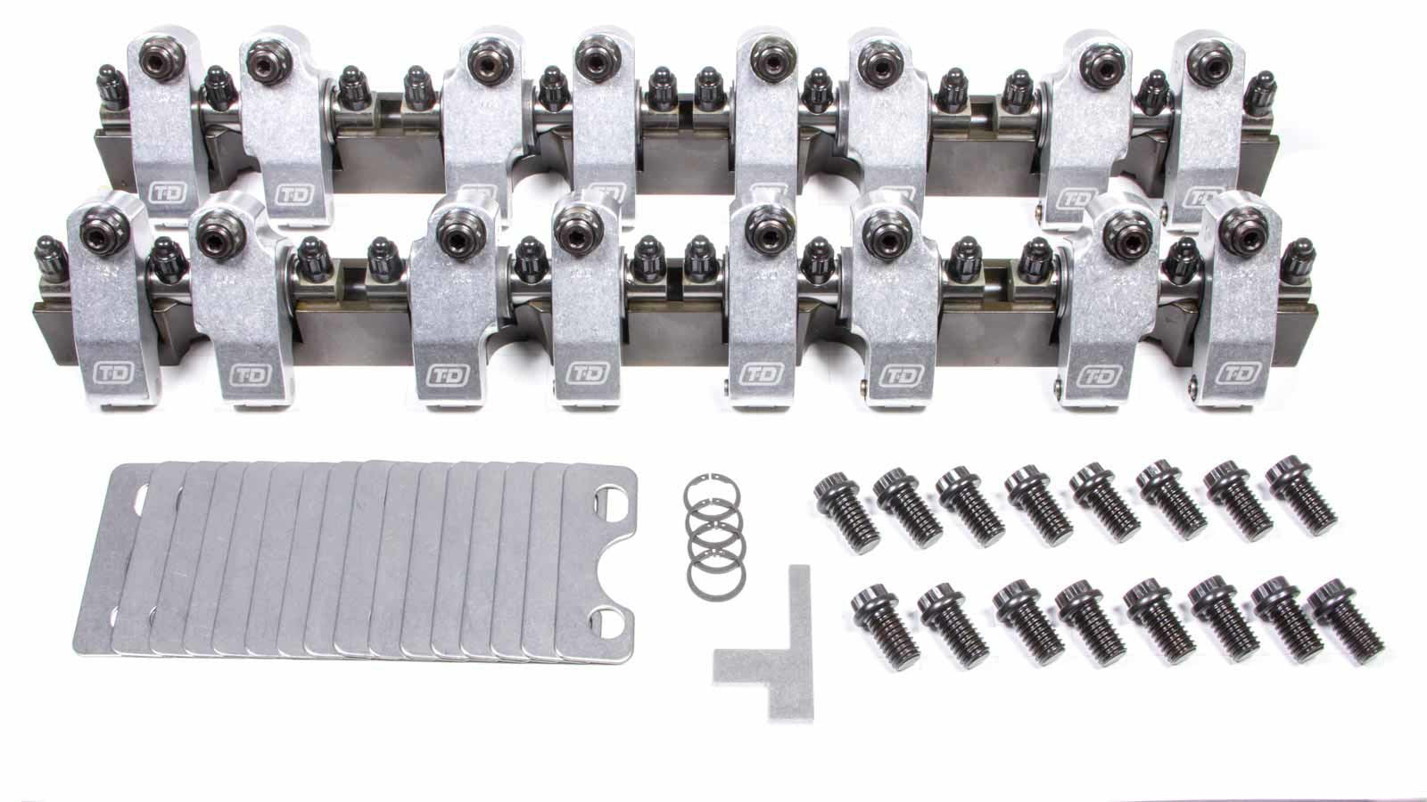 T&D Machine 2251-160/160 SBC Shaft Rocker Arm Kit - 1.6/1.6 Ratio T&D Machine 2251-160/160