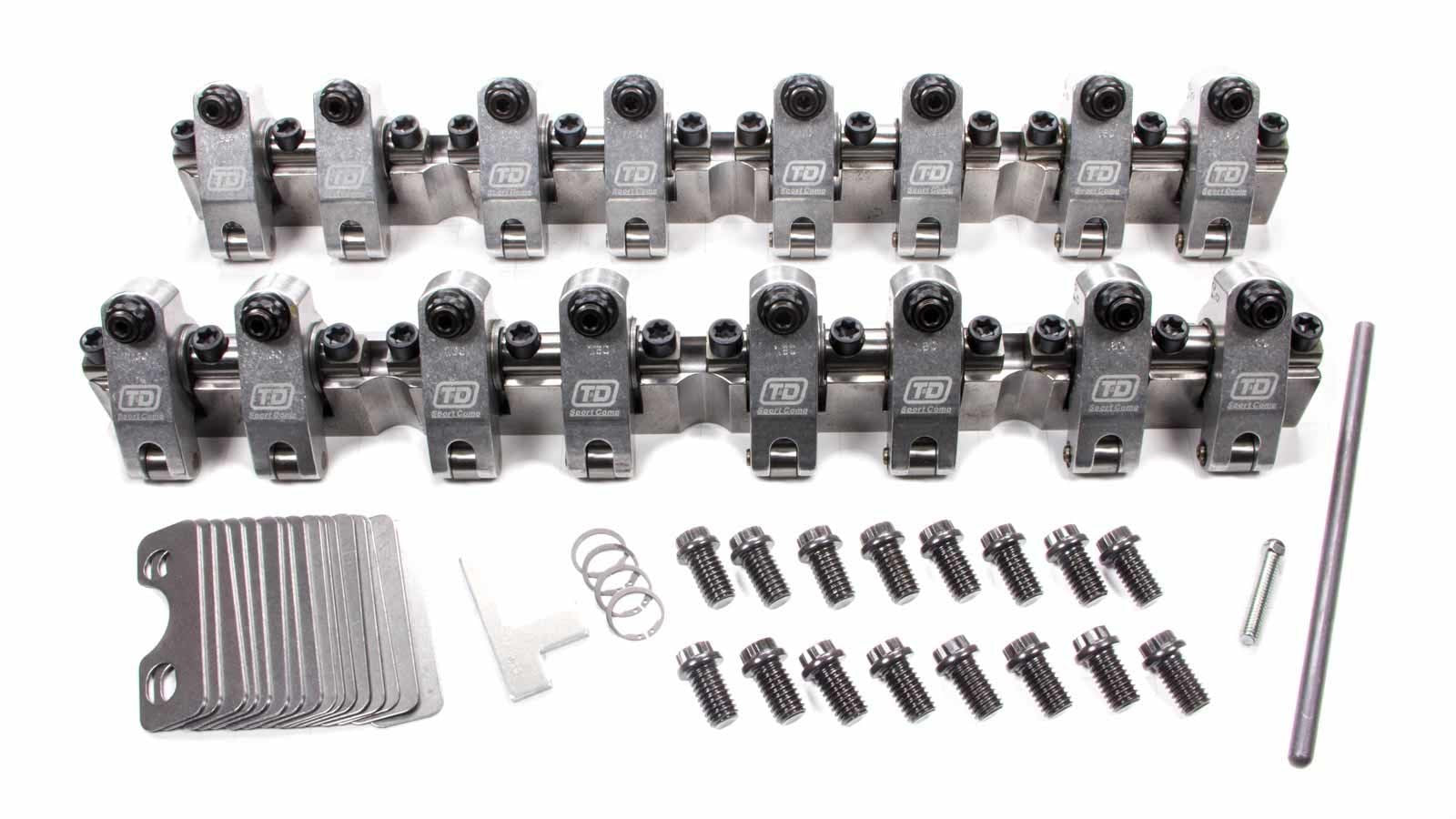 T&D Machine 10020-160/160 SBF Sport Comp Shaft R/A Kit 1.60/1.60 Ratio T&D Machine 10020-160/160