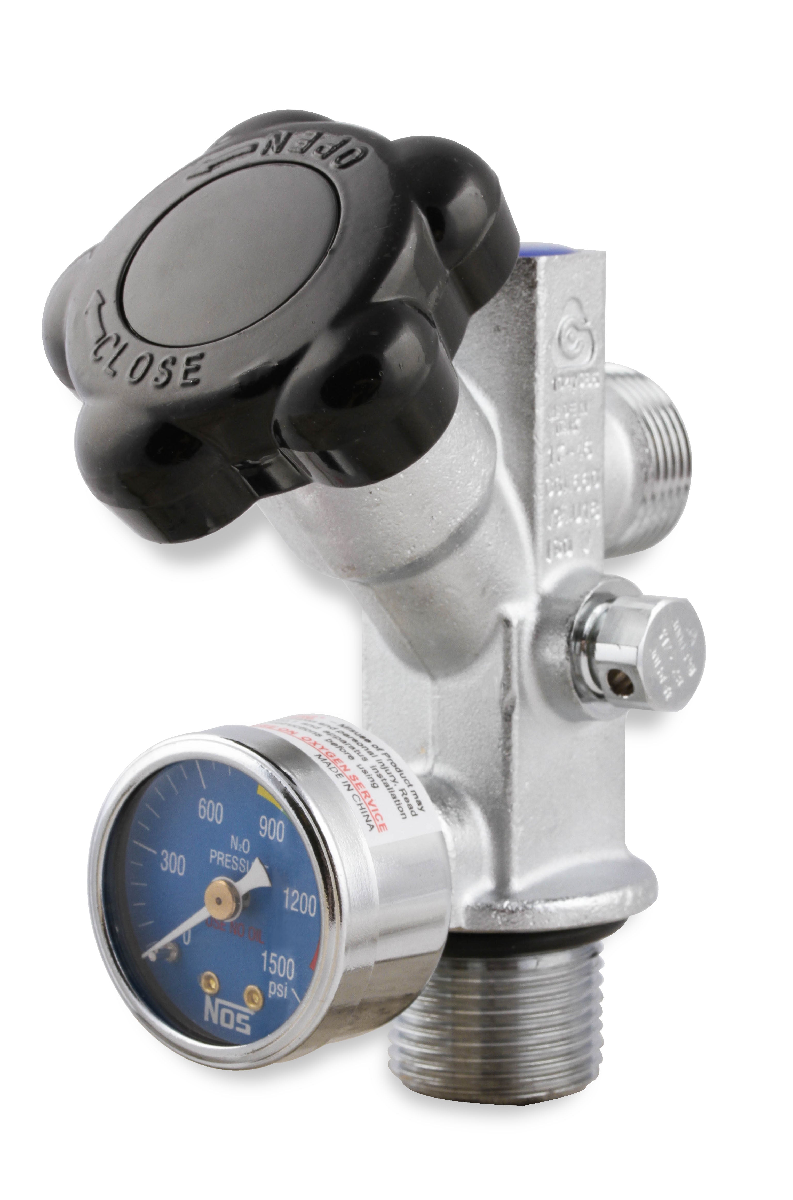 Hi-Flo™ Nitrous Valve For NOS bottles 5 lbs. and larger