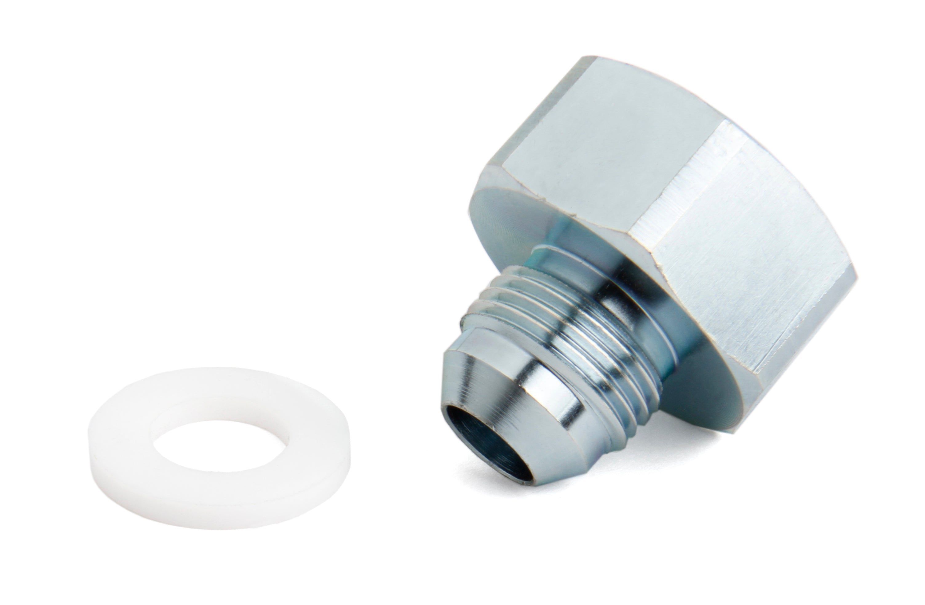 NOS/Nitrous Oxide System 16232NOS -8AN Bottle Nut Adapter w/Teflon Washer NOS/Nitrous Oxide System 16232NOS