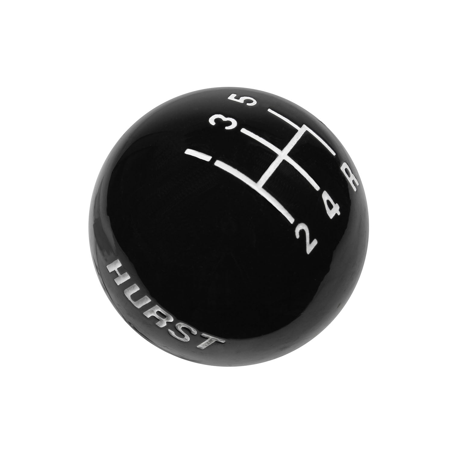 Hurst 1630125 Shifter Knob; Black 5-Speed; 3/8 in. 16 Threads; Hurst 1630125