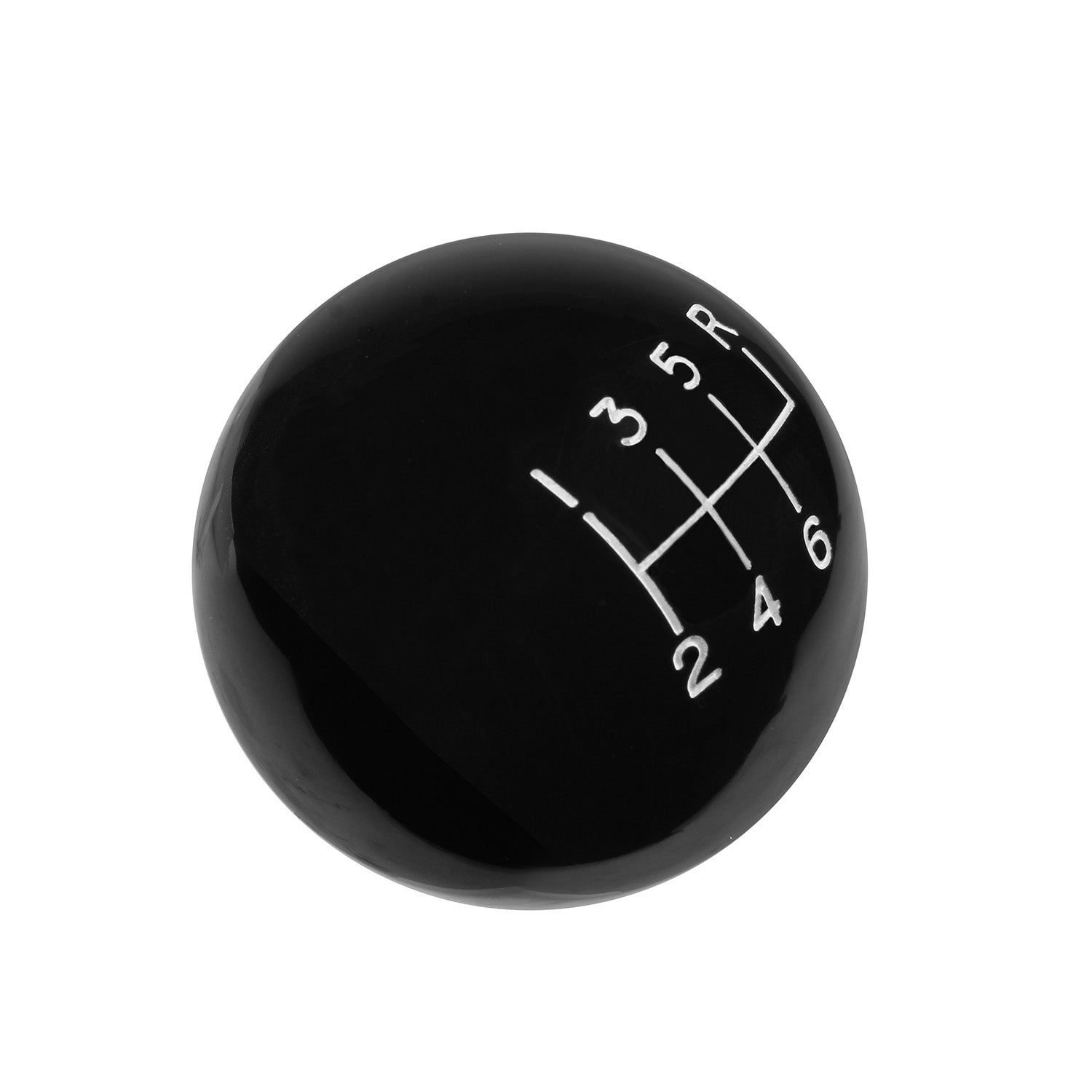 Hurst 1630140 Classic Shifter Knob; 6 Speed; 3/8 in.-16 Threads; Black; Hurst 1630140