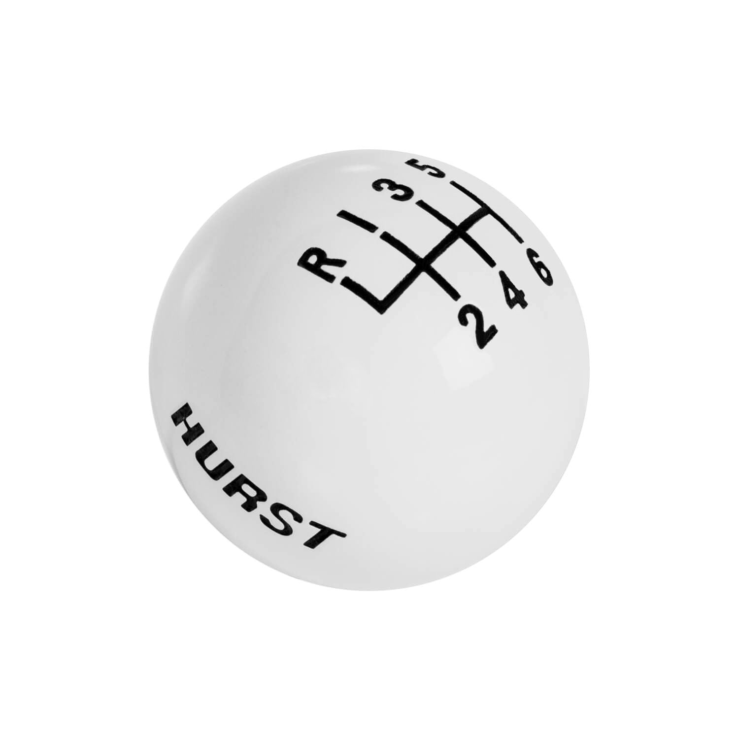 Hurst Shift Knob - 6-Speed - White