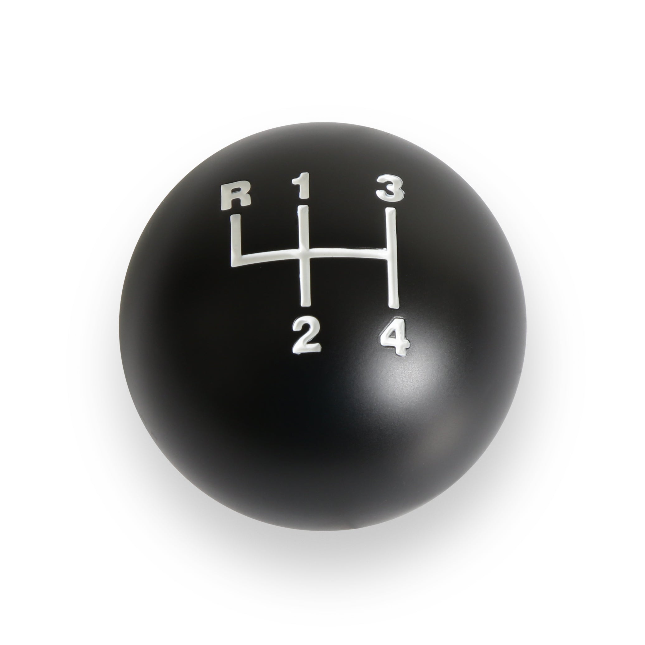 Hurst ABS Shift Knob - 4-Speed Pattern - Matte Black