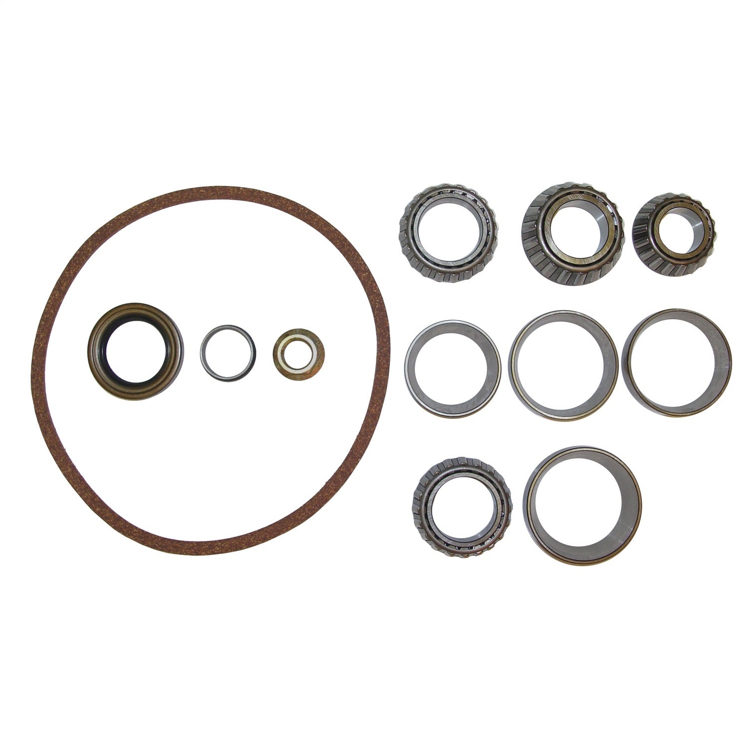 Omix 16501.05 Differential Rebuild Kit; Rear; AMC 20; Incl. Bearings/Seal/Shim Set/Hardware;; Omix 16501.05