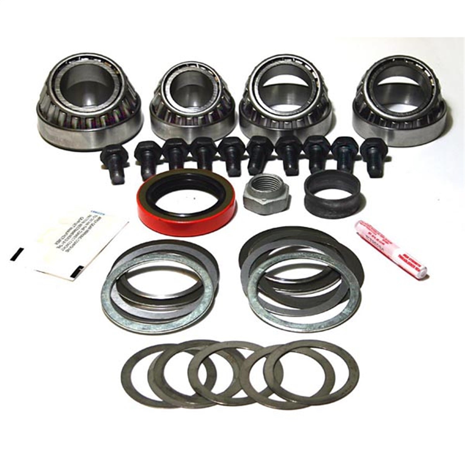 Omix 16501.06 Differential Rebuild Kit; Rear; Dana 35; Incl. Bearings/Seal/Shim Set/Hardware; Omix 16501.06