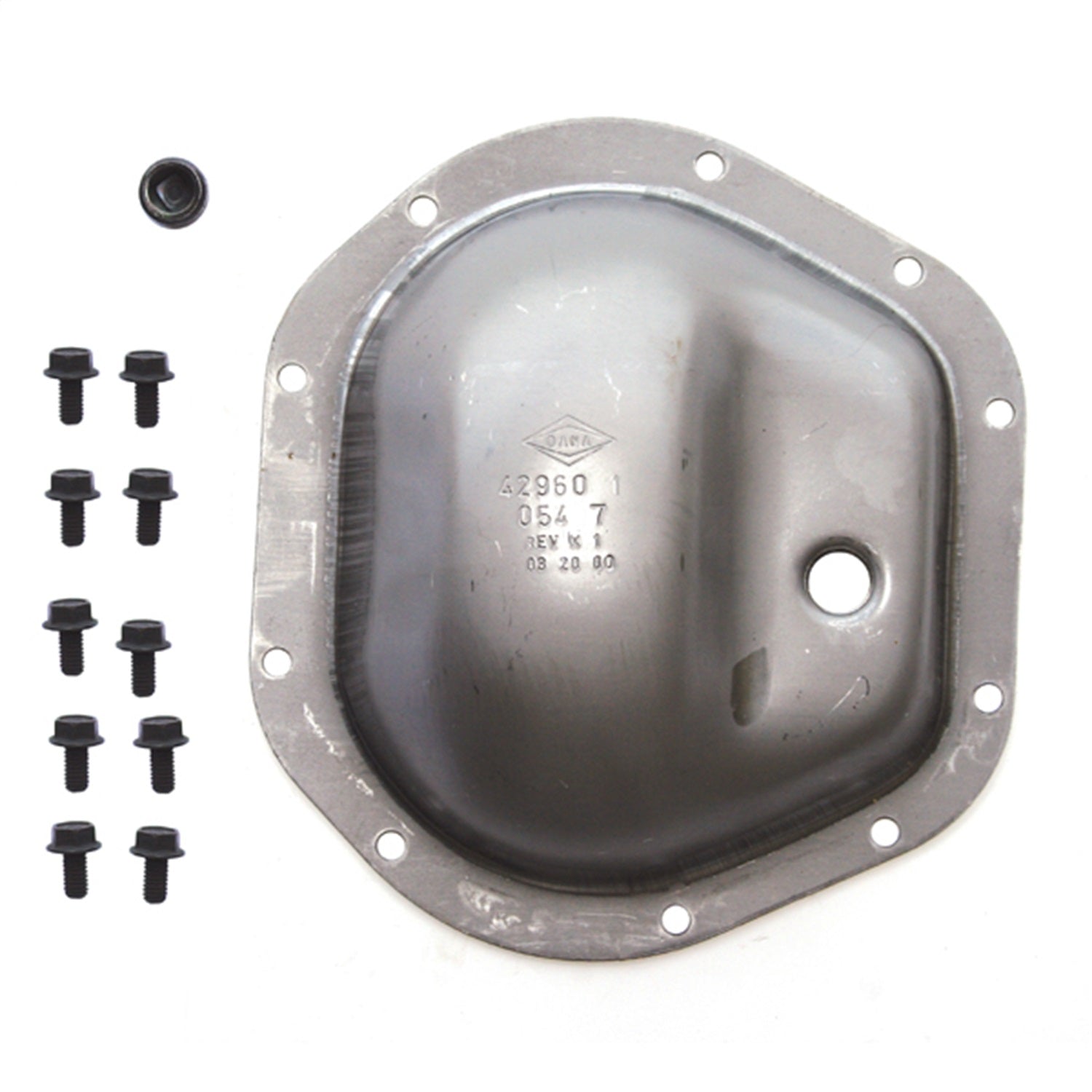 Omix 16595.83 Differential Cover; Dana 44; Steel; Incl. Bolts; Omix 16595.83
