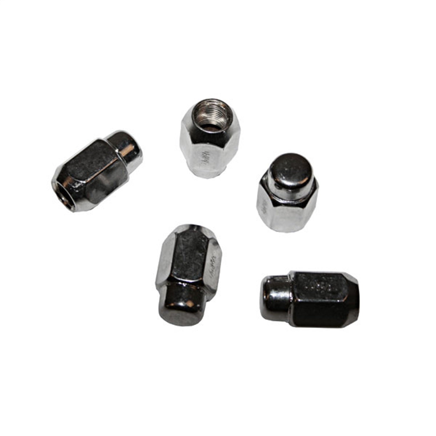 Omix 16715.05 Lug Nut; Right Hand Thread; Chrome; Single; Omix 16715.05