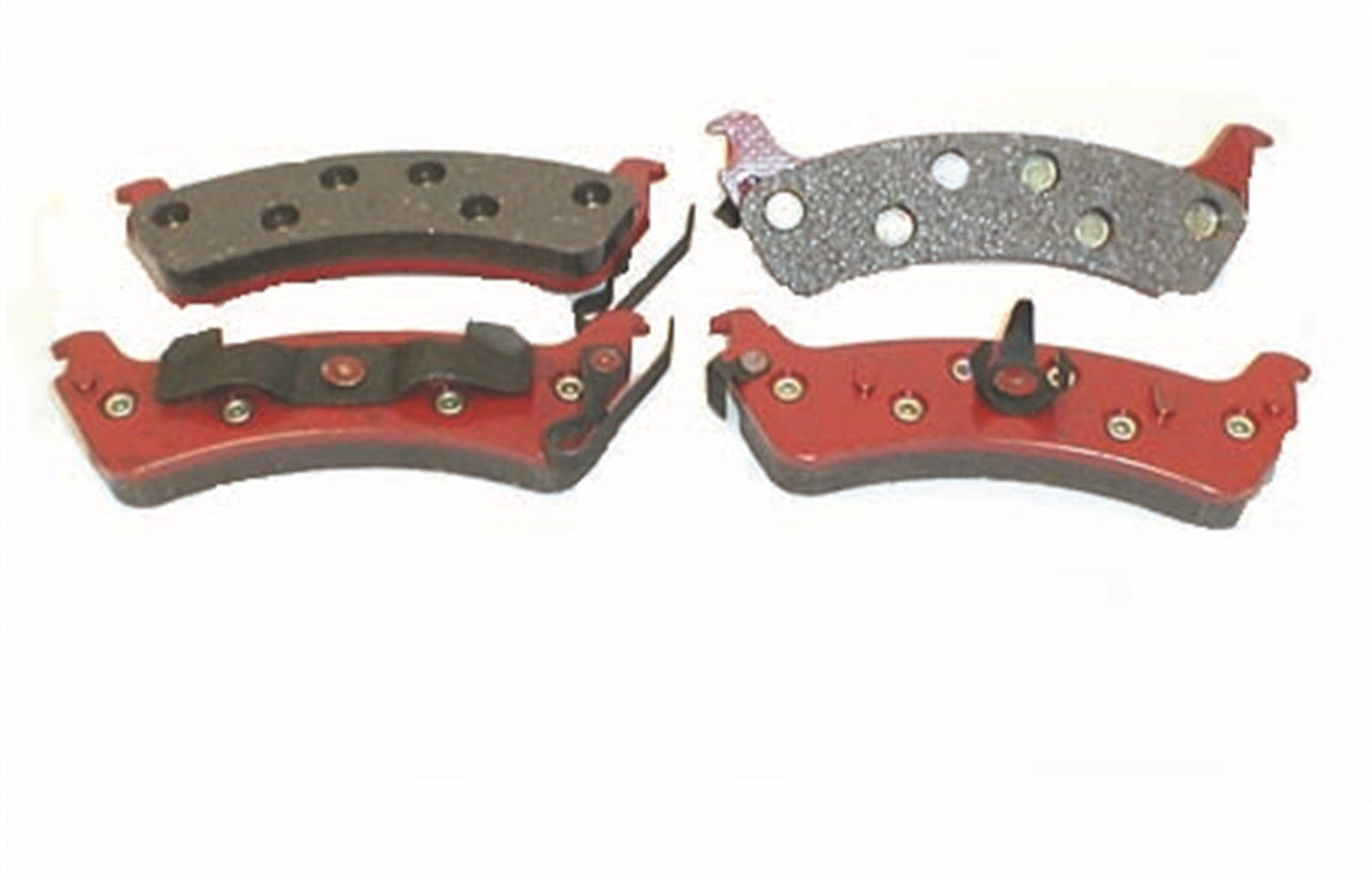 Omix 16729.01 Disc Brake Pad Kit; Set; Semi-Metallic; Omix 16729.01
