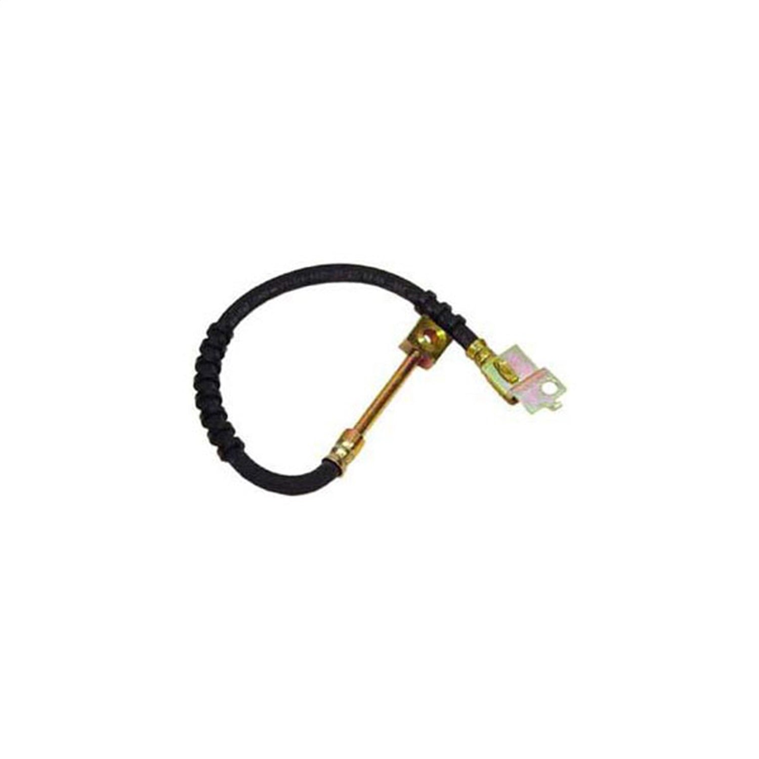 Omix 16732.11 Brake Hose; Front Left; 19.5 in. Length; Omix 16732.11