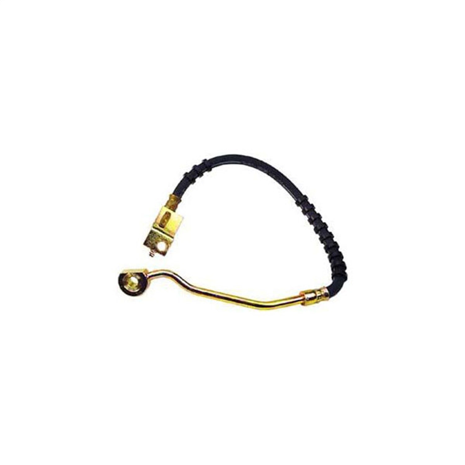 Omix 16732.13 Brake Hose; Front Left; 22 in. Length; Omix 16732.13