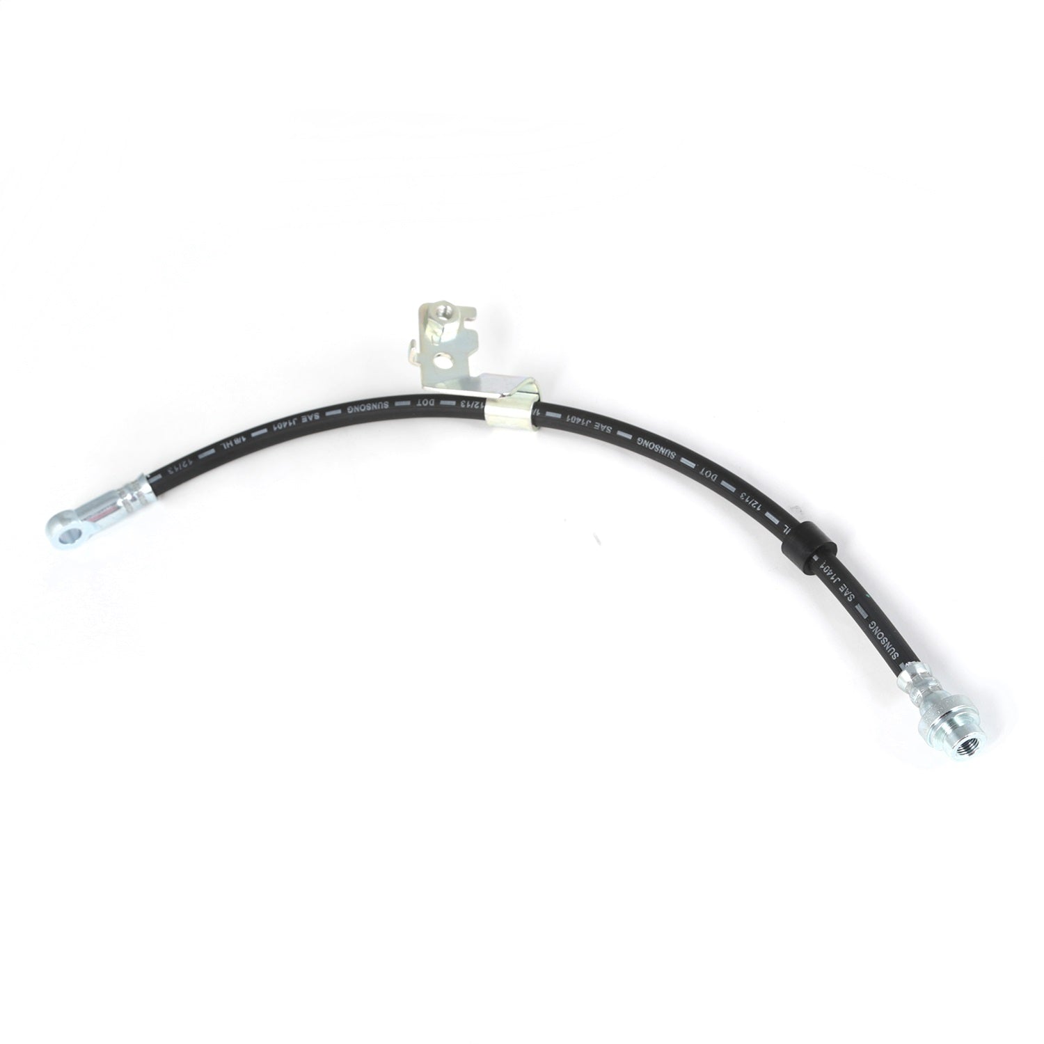 Omix 16732.35 Brake Hose; Front Left; 20 in. Length; Omix 16732.35
