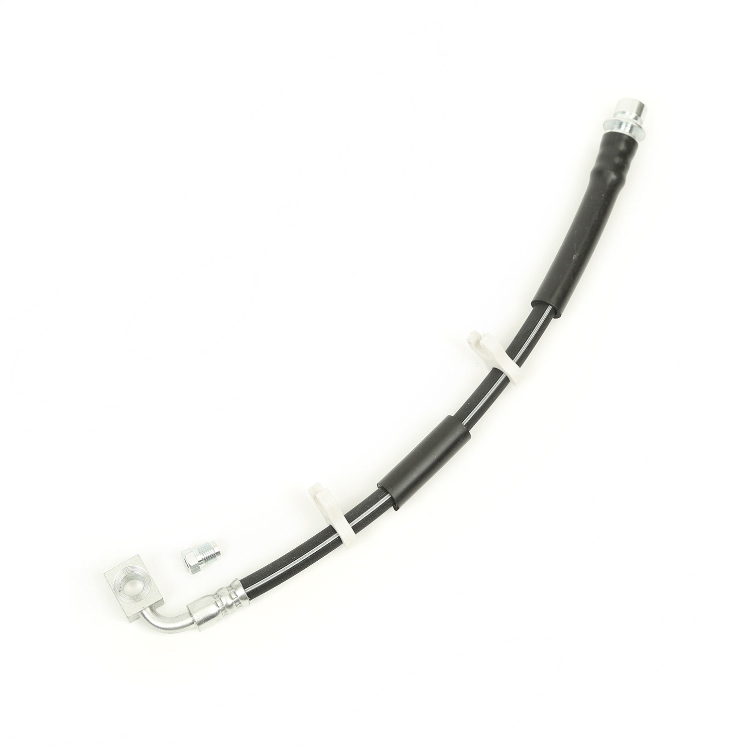 Omix 16732.38 Brake Hose; Front Right; 15 in. Length; Omix 16732.38