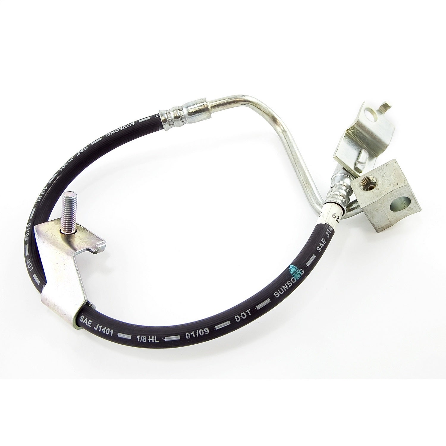 Omix 16733.06 Brake Hose; Rear; 22 in. Length; Omix 16733.06