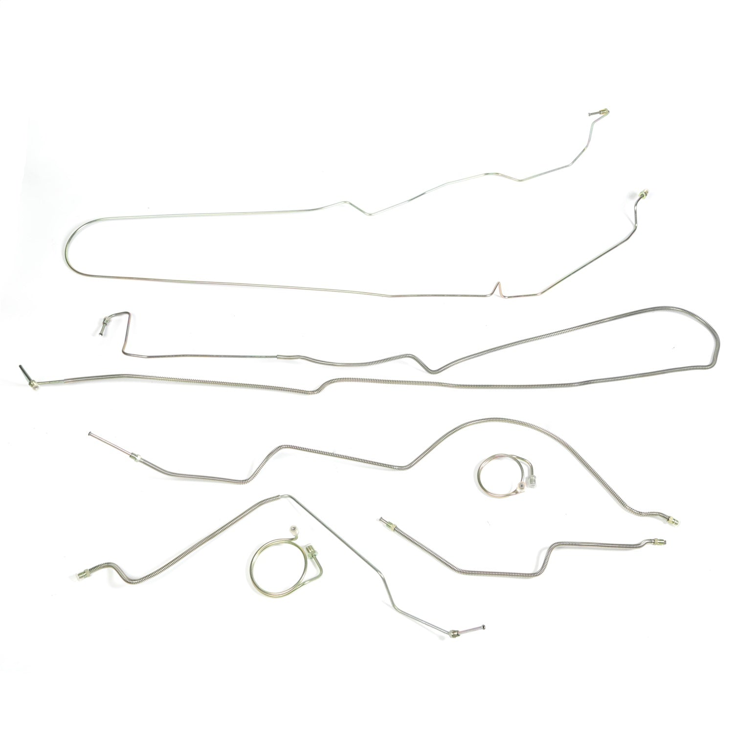 Omix 16737.50 Brake Line And Fitting Kit; Steel; Omix 16737.50