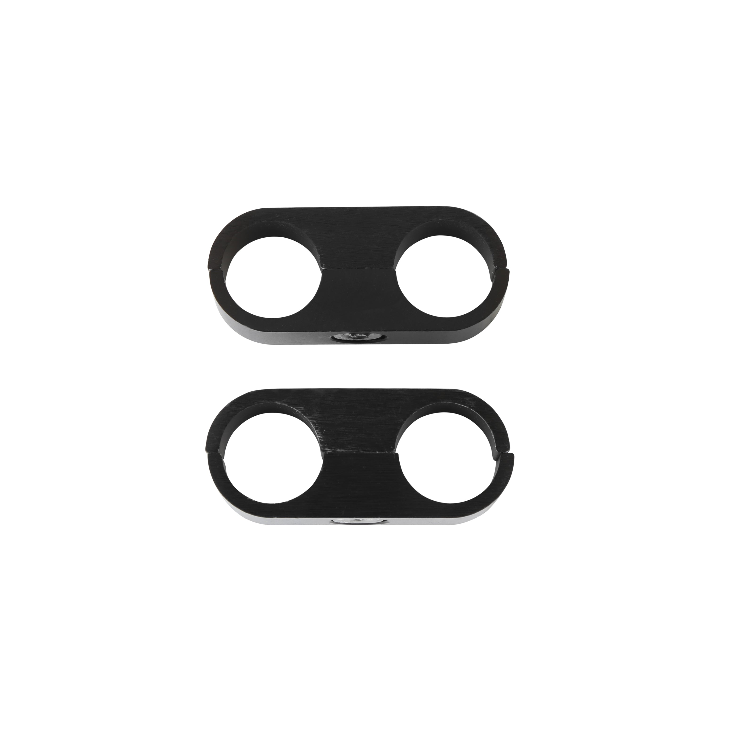 Hose & Tubing Separator, 11/16", Package of 2, Black Anodized