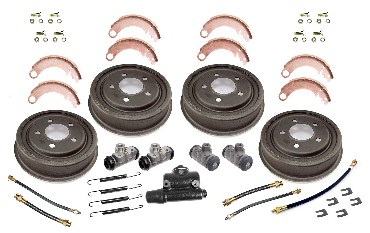 Omix 16767.01 Drum Brake Overhaul Kit-Complete Omix 16767.01