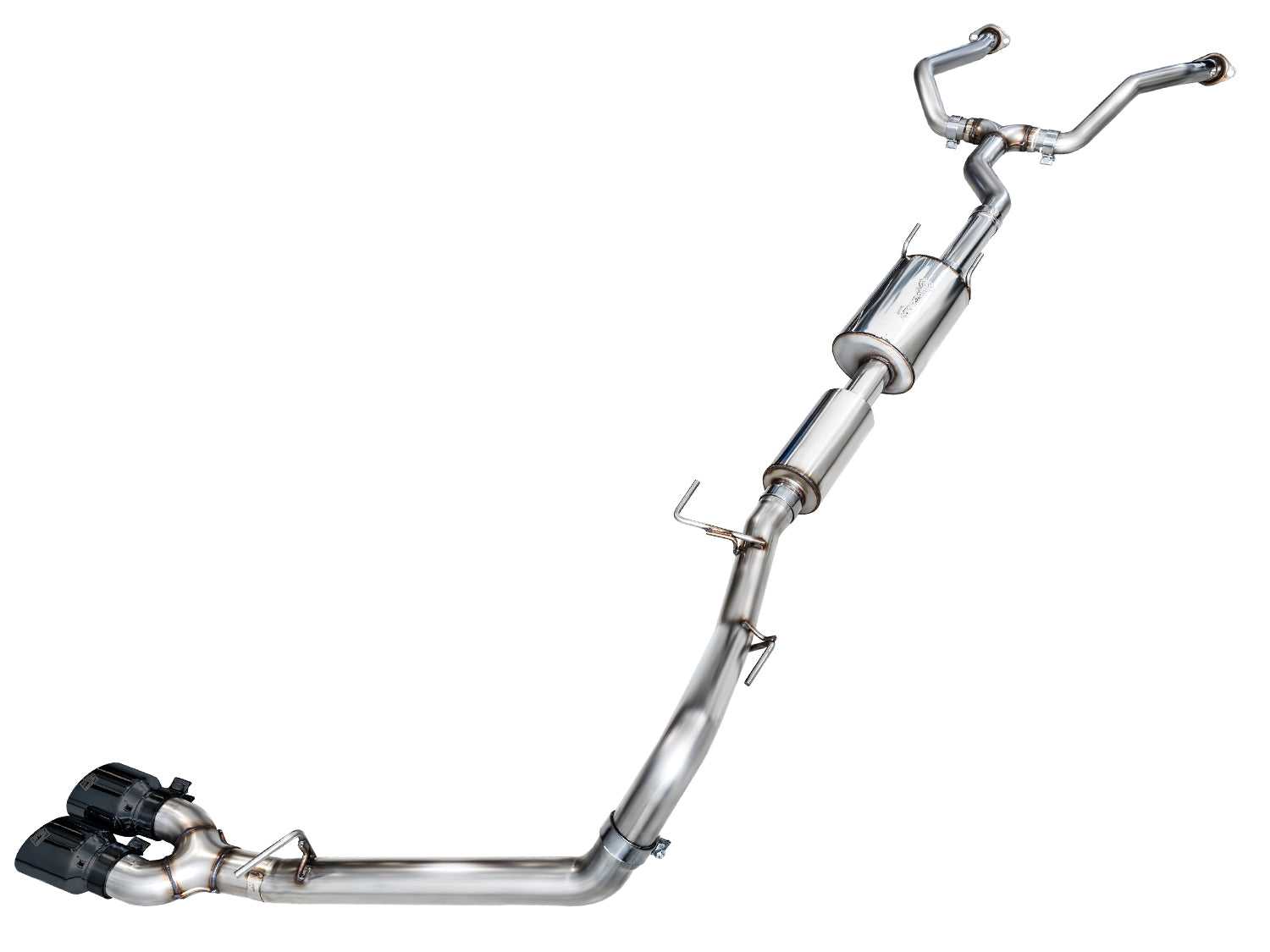 AWE Tuning 3015-33063 AWE 0FG Exhaust for 3rd Gen Toyota Tundra - Dual Diamond Black Tips AWE Tuning 3015-33063