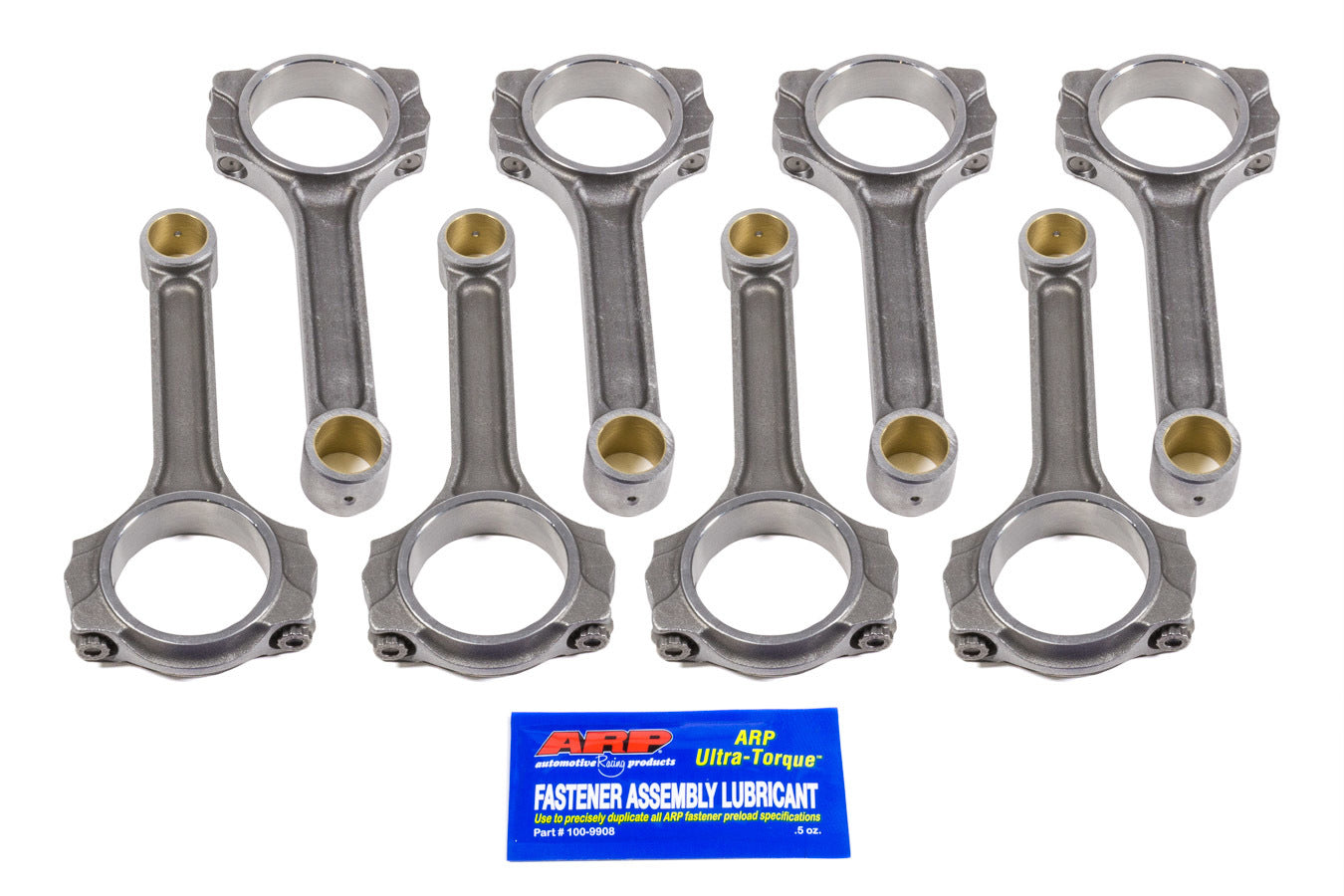 Scat Cranks 2-ICR6000-7/16A SBC 4340 Forged I-Beam Rods 6.000 w/ARP2000 Scat Cranks 2-ICR6000-7/16A