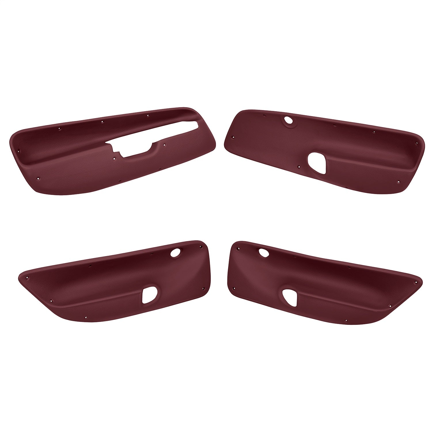 Coverlay 17-94C-MR Door Panel Insert; Maroon; Front And Rear; Incl. Mounting Screws; Sold In Pairs; Coverlay 17-94C-MR
