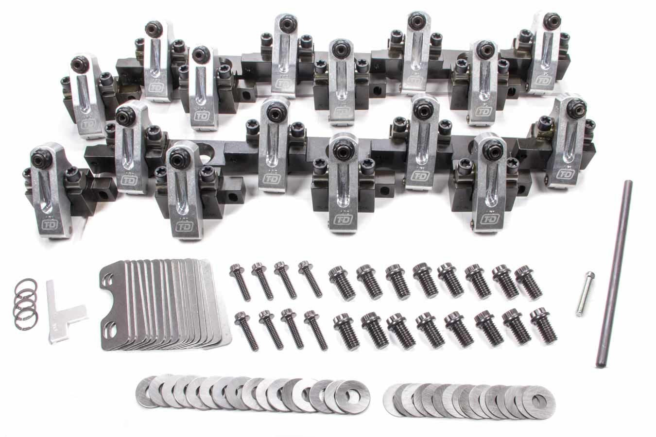 T&D Machine 3102-170/170 BBC Shaft Rocker Arm Kit - 1.7/1.7 Ratio T&D Machine 3102-170/170