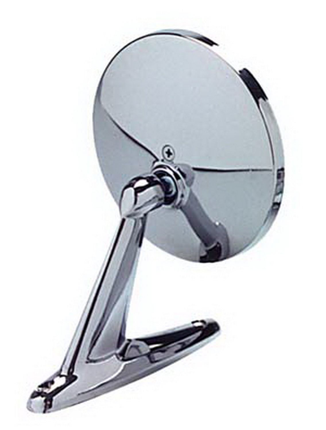 CIPA 17000 Car Mirror Universal; Round; 4.75 in.; Chrome Plated Plastic; Left Or Right; CIPA 17000