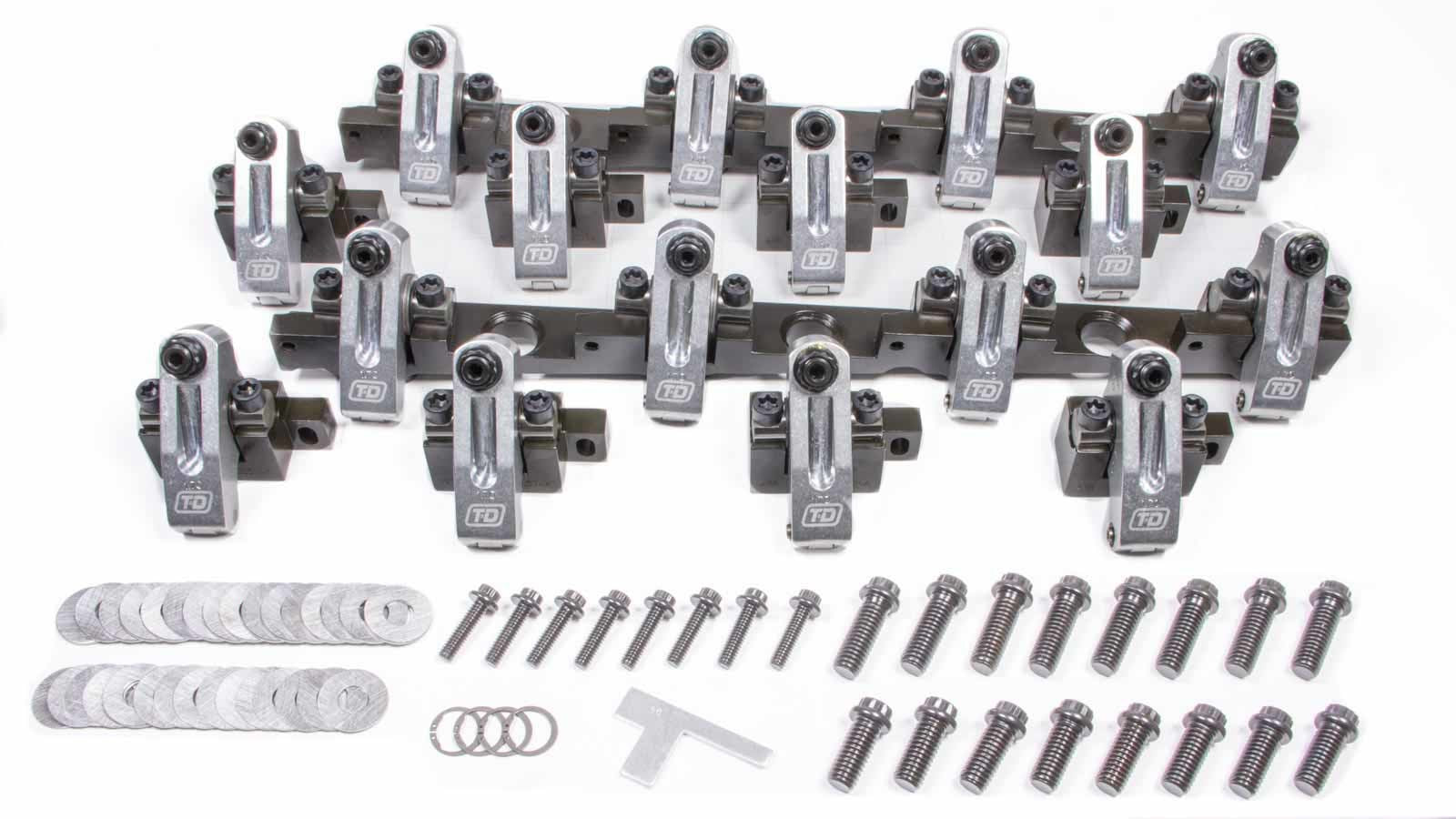 T&D Machine 3104-170/170 BBC Shaft Rocker Arm Kit 1.70/1.70 Ratio T&D Machine 3104-170/170