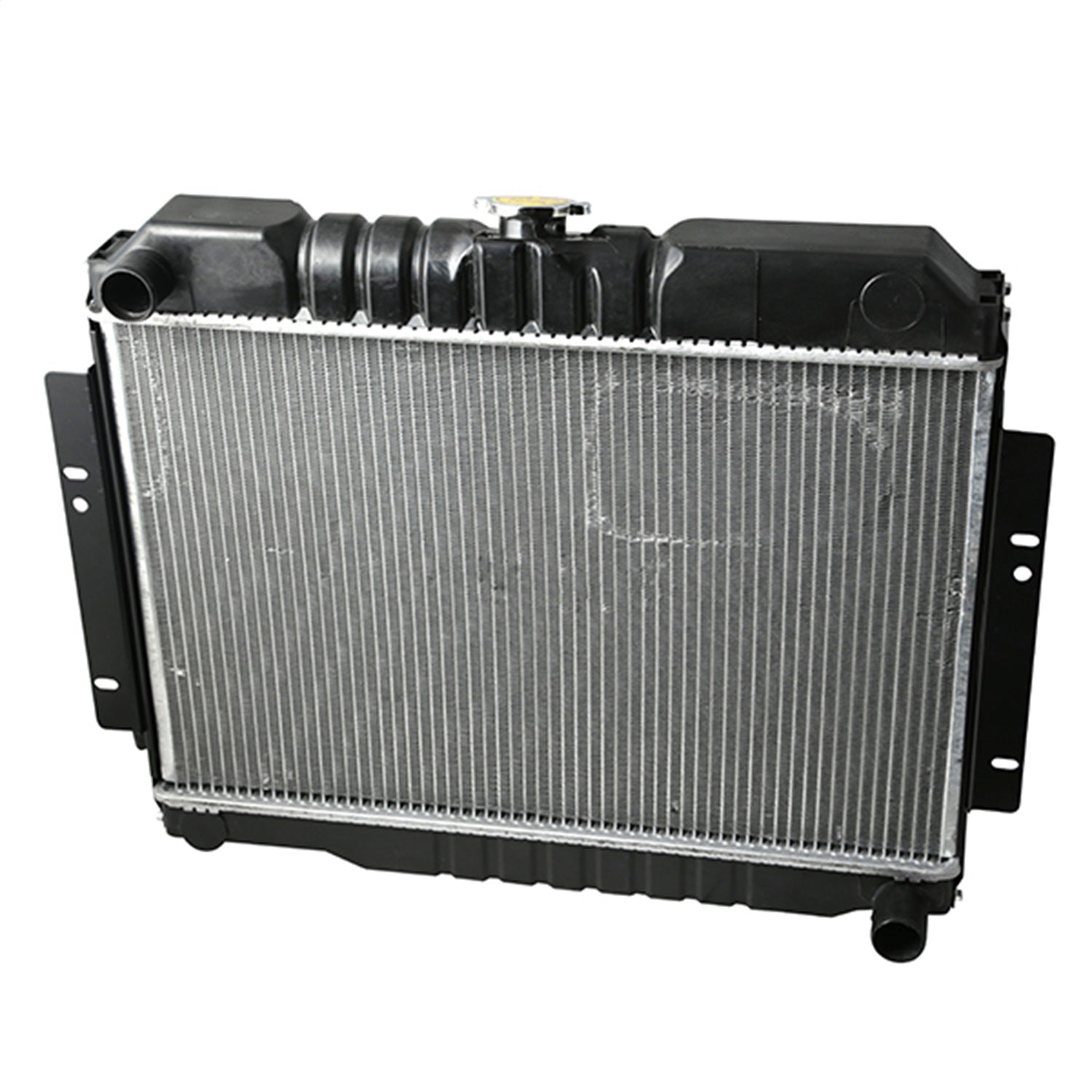 Omix 17101.15 Radiator; 2 Core; w/Center Fill Cap; For Use w/GM V8 Engine Conversion; Omix 17101.15