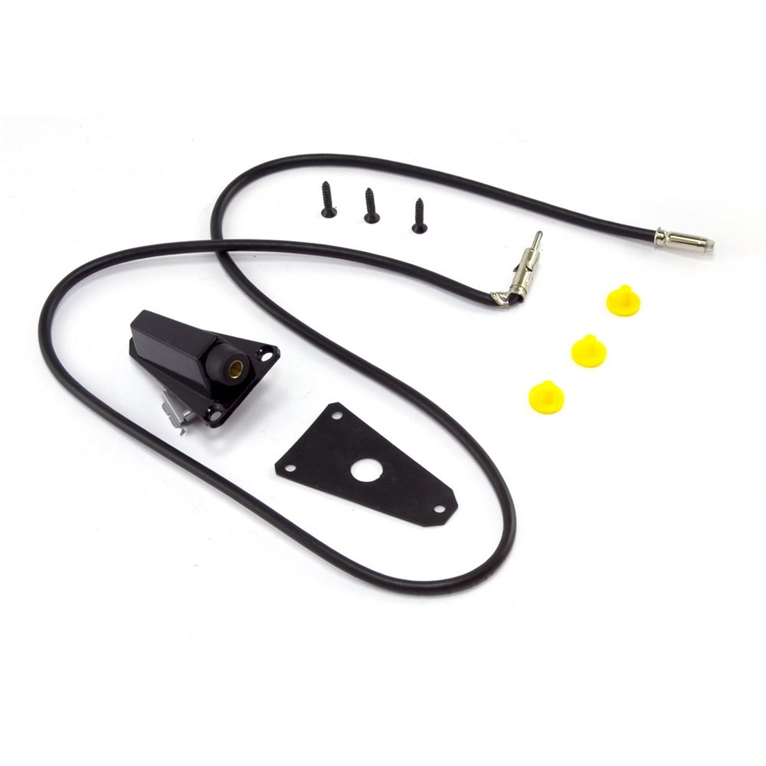 Omix 17213.02 Antenna Base; Black; Omix 17213.02
