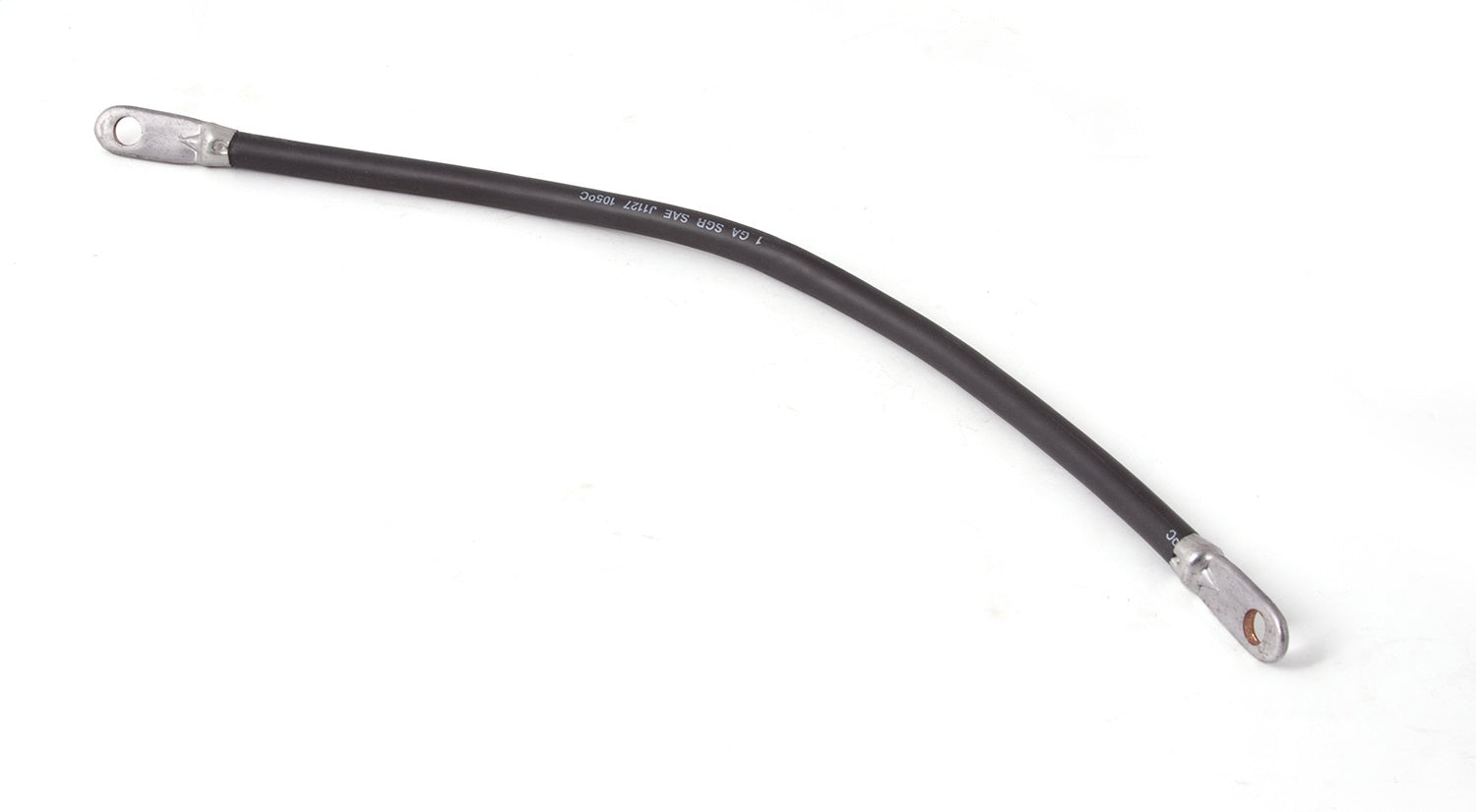 Omix 17230.08 Starter Cable; Solenoid To Starter; 19 in.; Black; Omix 17230.08