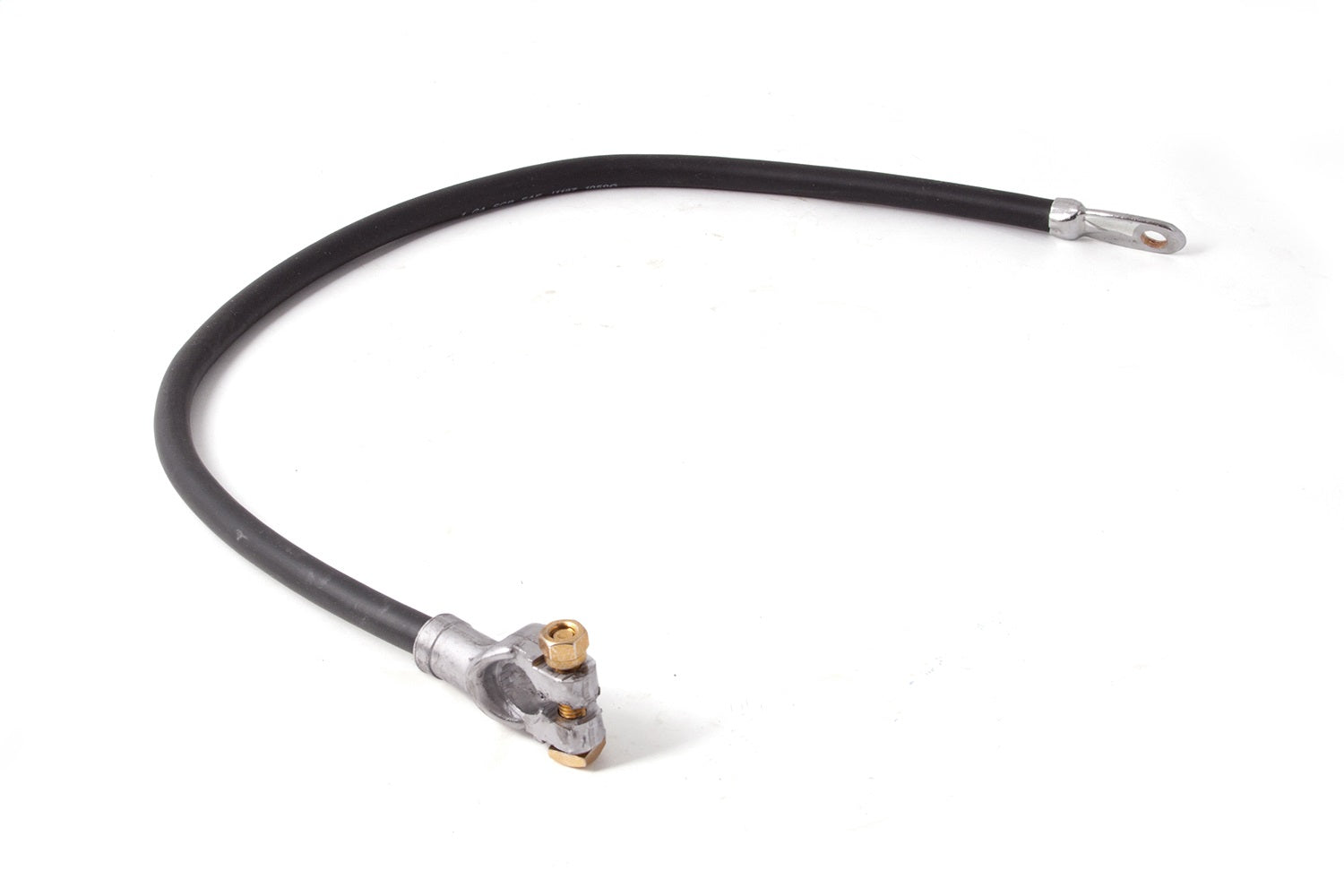 Omix 17230.10 Battery Cable; Negative; Battery To Solenoid; 27 in.; Black; Omix 17230.10