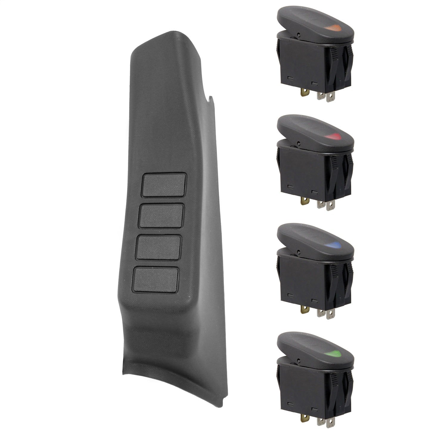 Rugged Ridge 17235.96 A Pillar Switch Pod Kit Rugged Ridge 17235.96
